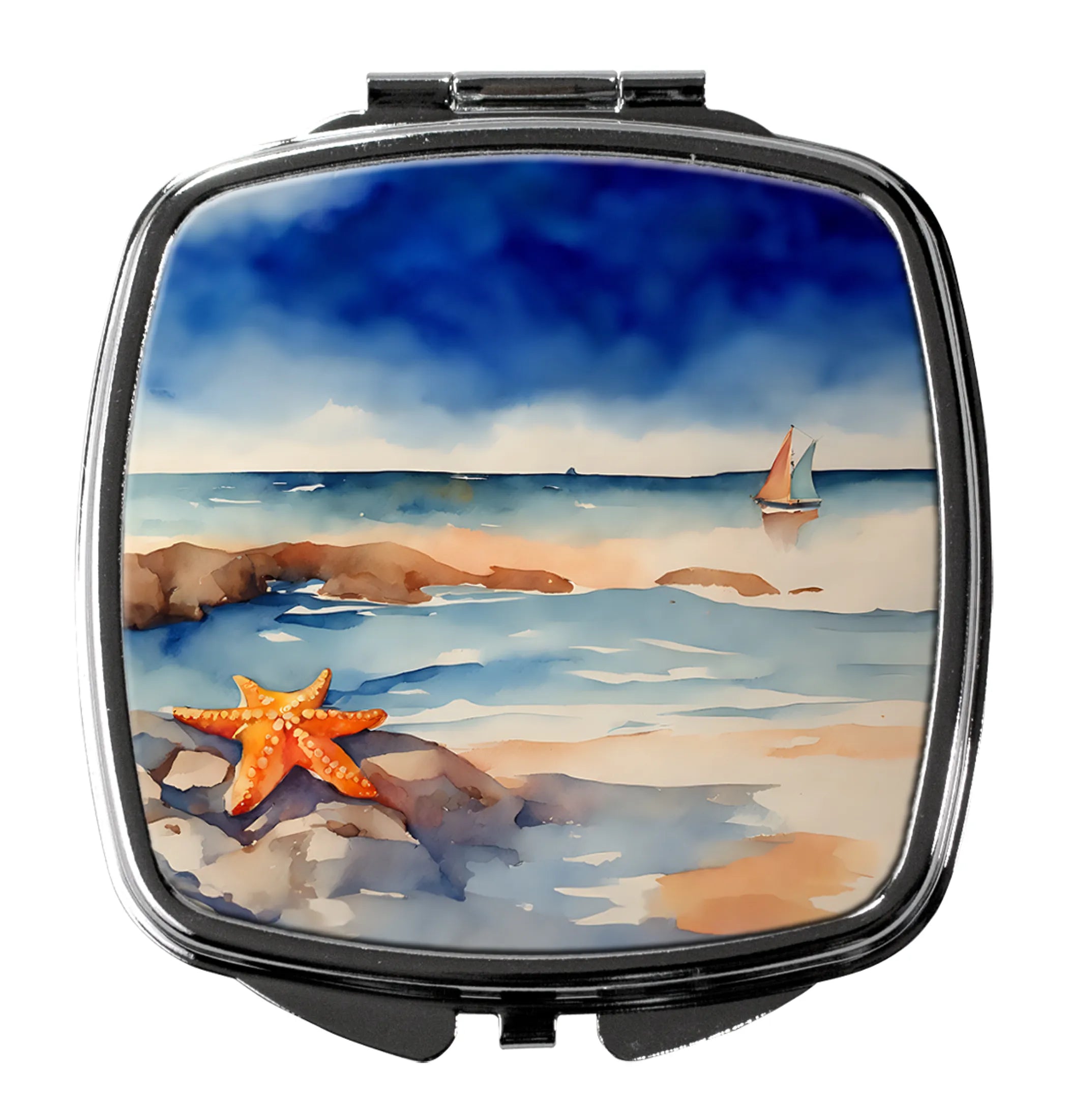 Nautical Collection Compact Mirror - Pack Of: 1 | Collection name: Nautical collection