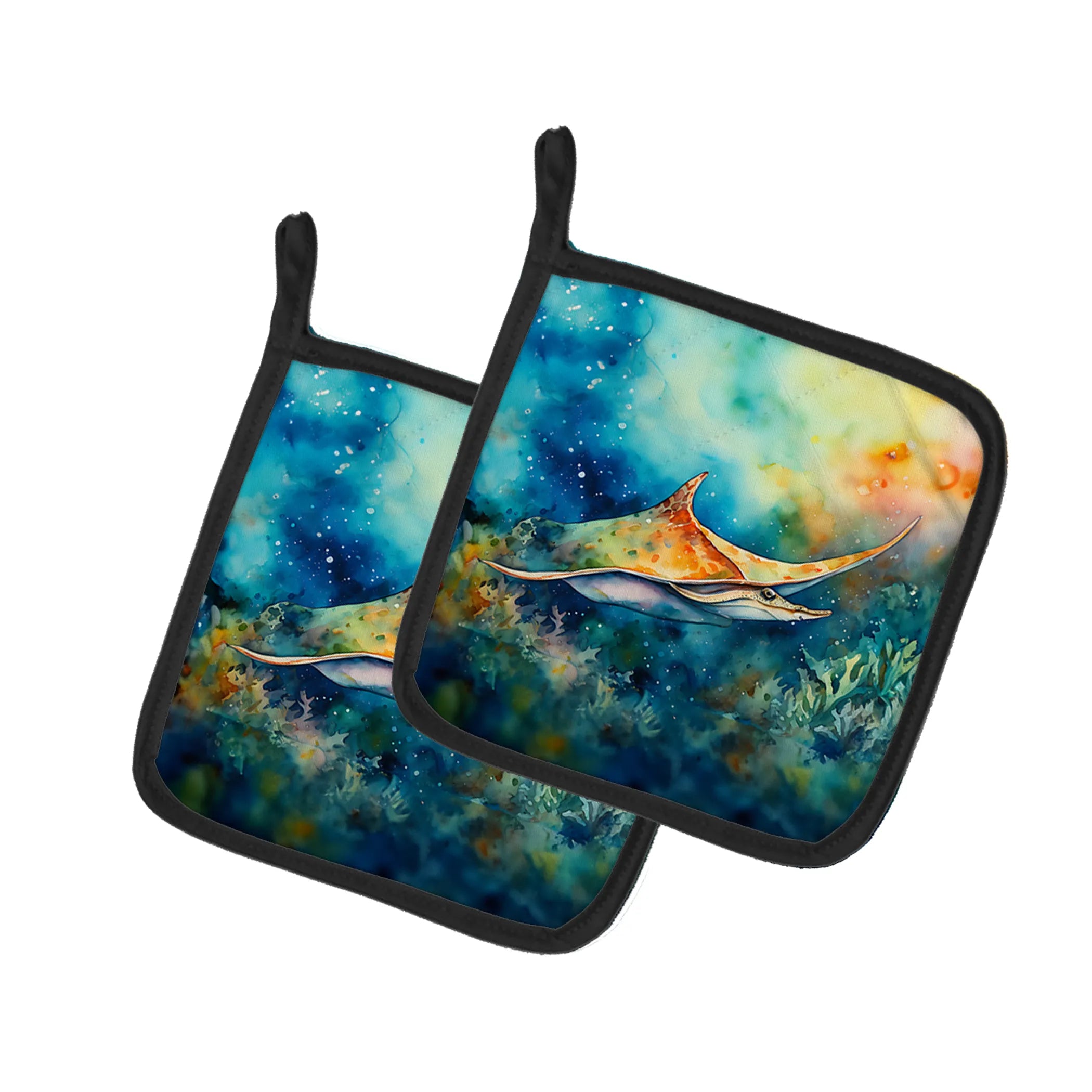 Nautical Collection Pair of Pot Holders - Size: 7.5HX7.5W | Pack Of: 1 | Collection name: Nautical collection