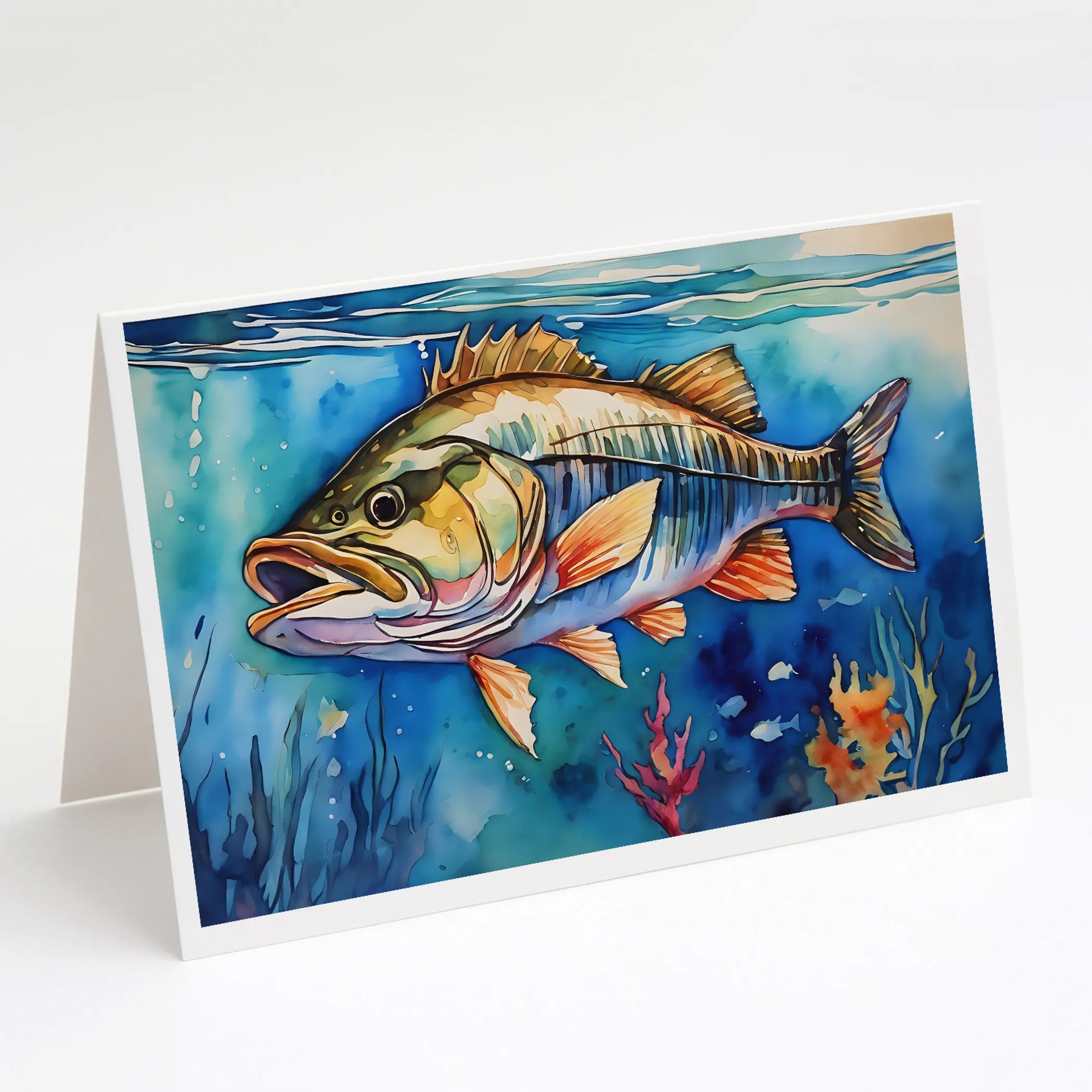Nautical Collection Greeting Cards  - Size: 5X7 | Pack Of: 8 | Collection name: Nautical collection