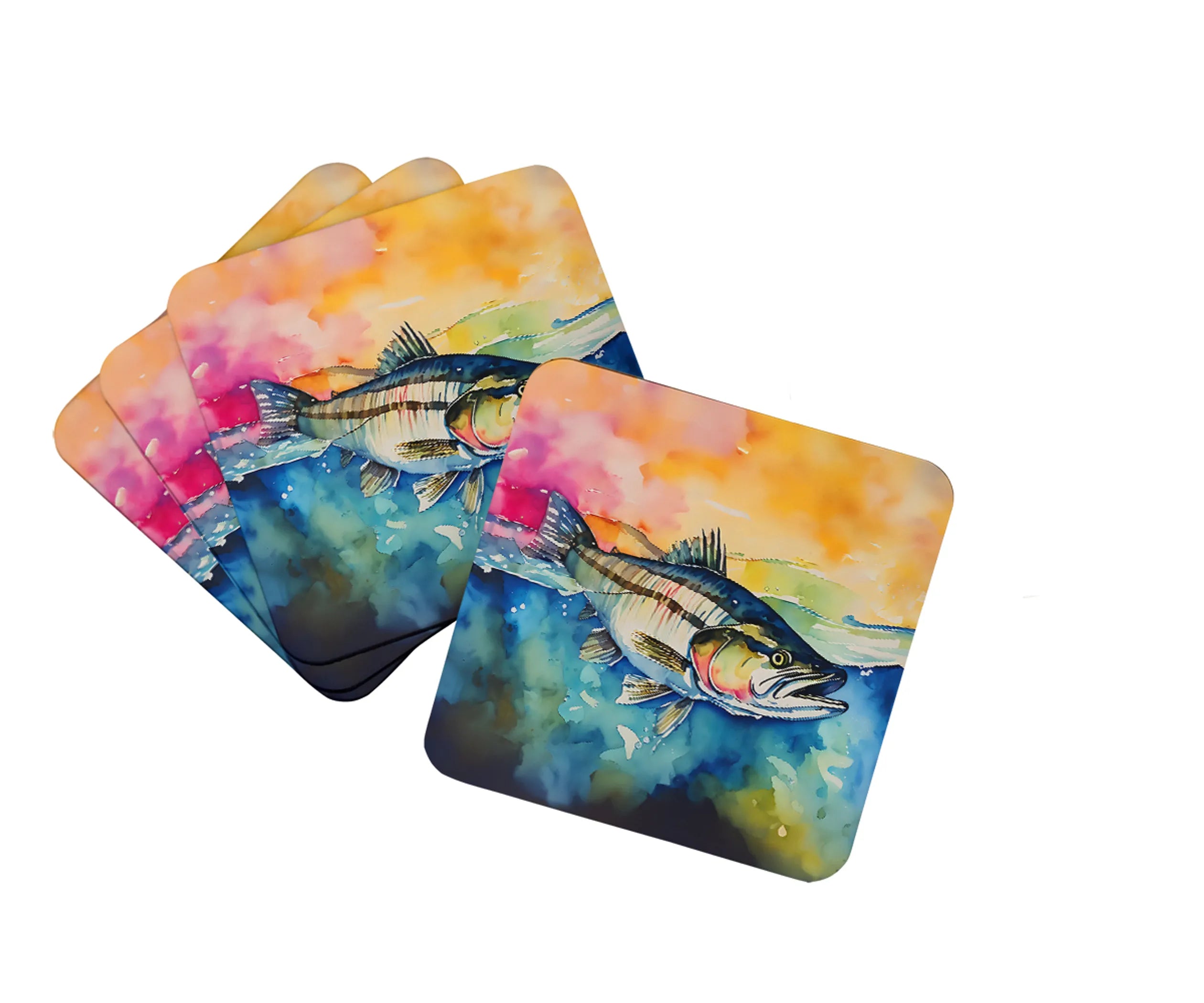 Nautical Collection Foam Coasters - Size: 3.5 | Pack Of: 1 | Collection name: Nautical collection
