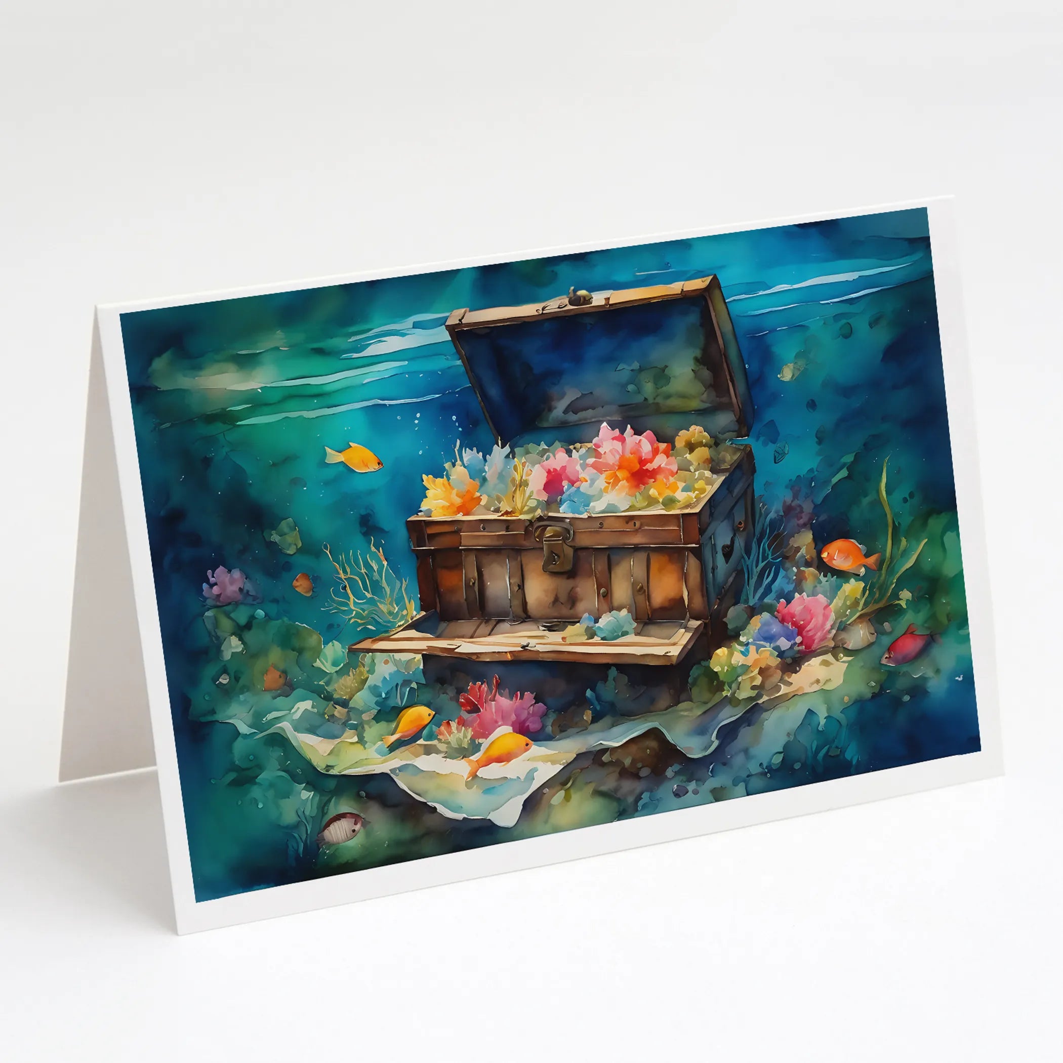Nautical Collection Greeting Cards  - Size: 5X7 | Pack Of: 8 | Collection name: Nautical collection