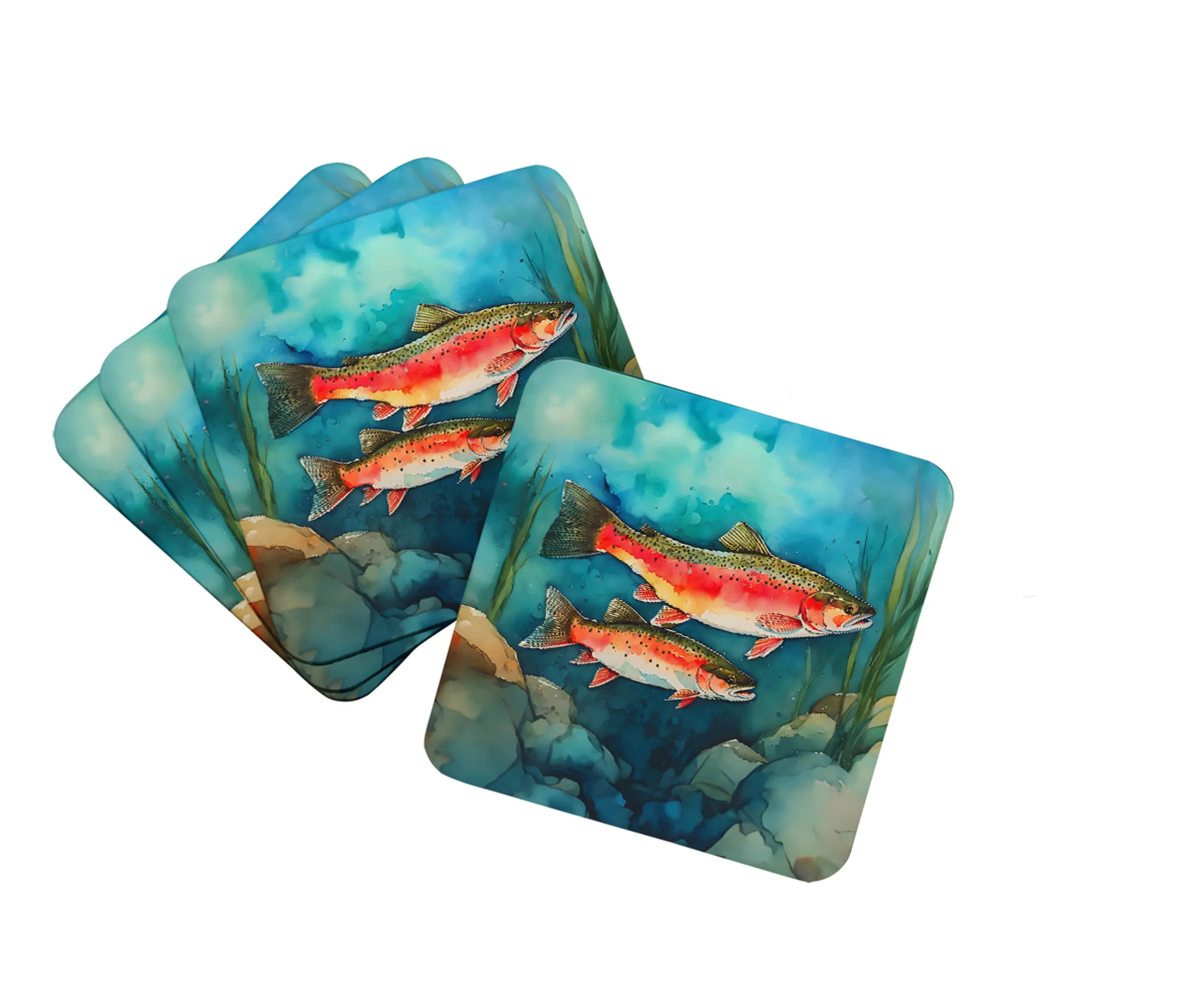 Nautical Collection Foam Coasters - Size: 3.5 | Pack Of: 1 | Collection name: Nautical collection