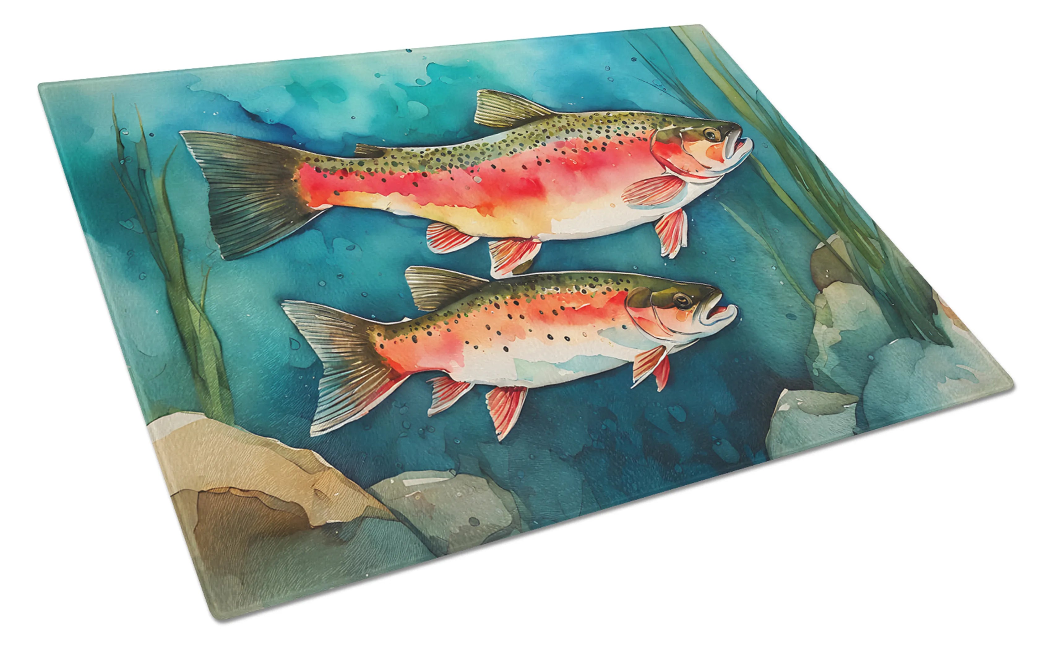 Nautical Collection Glass Cutting Board - Size: LARGE | Pack Of: 1 | Collection name: Nautical collection