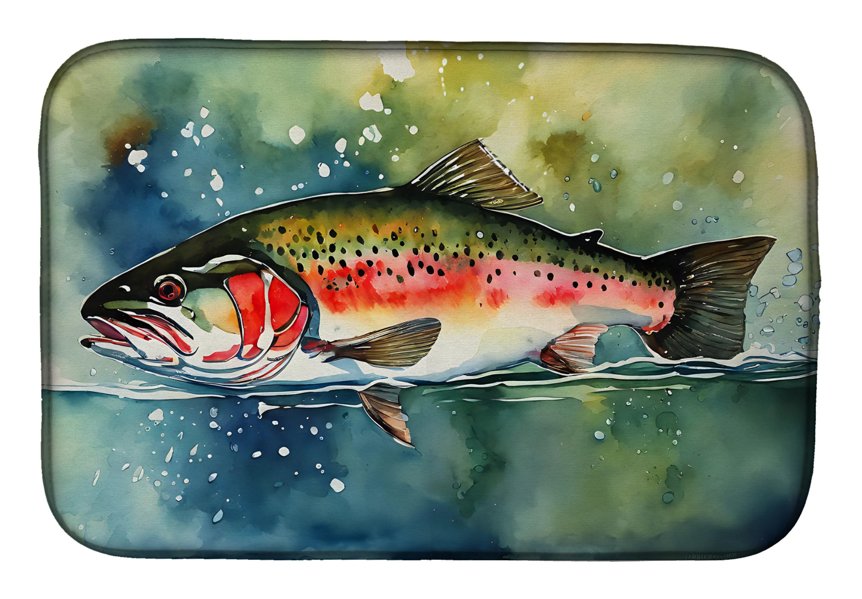 Nautical Collection Dish Drying Mat - Size: 14  X 21" | Pack Of: 1 | Collection name: Nautical collection