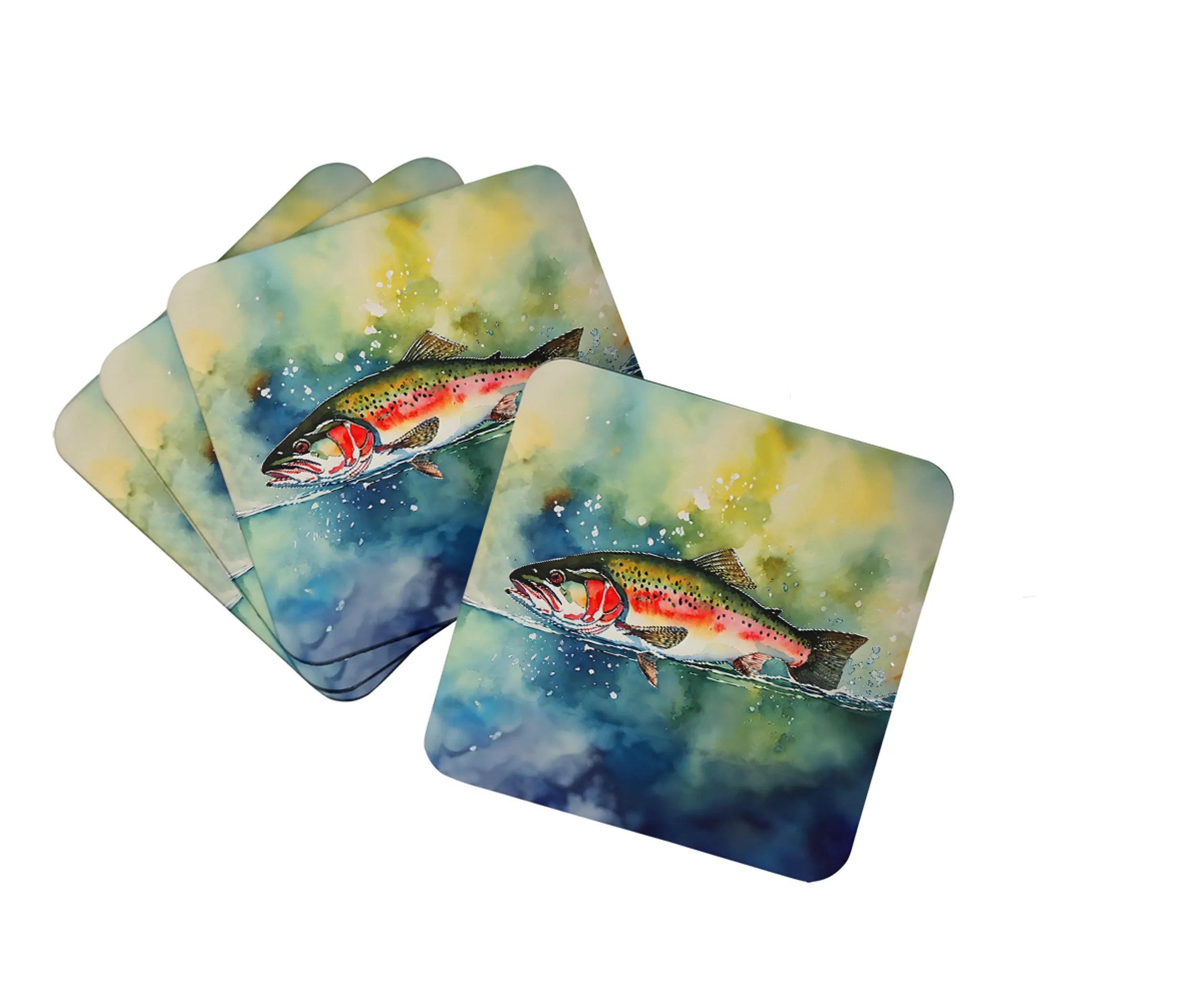 Nautical Collection Foam Coasters - Size: 3.5 | Pack Of: 1 | Collection name: Nautical collection