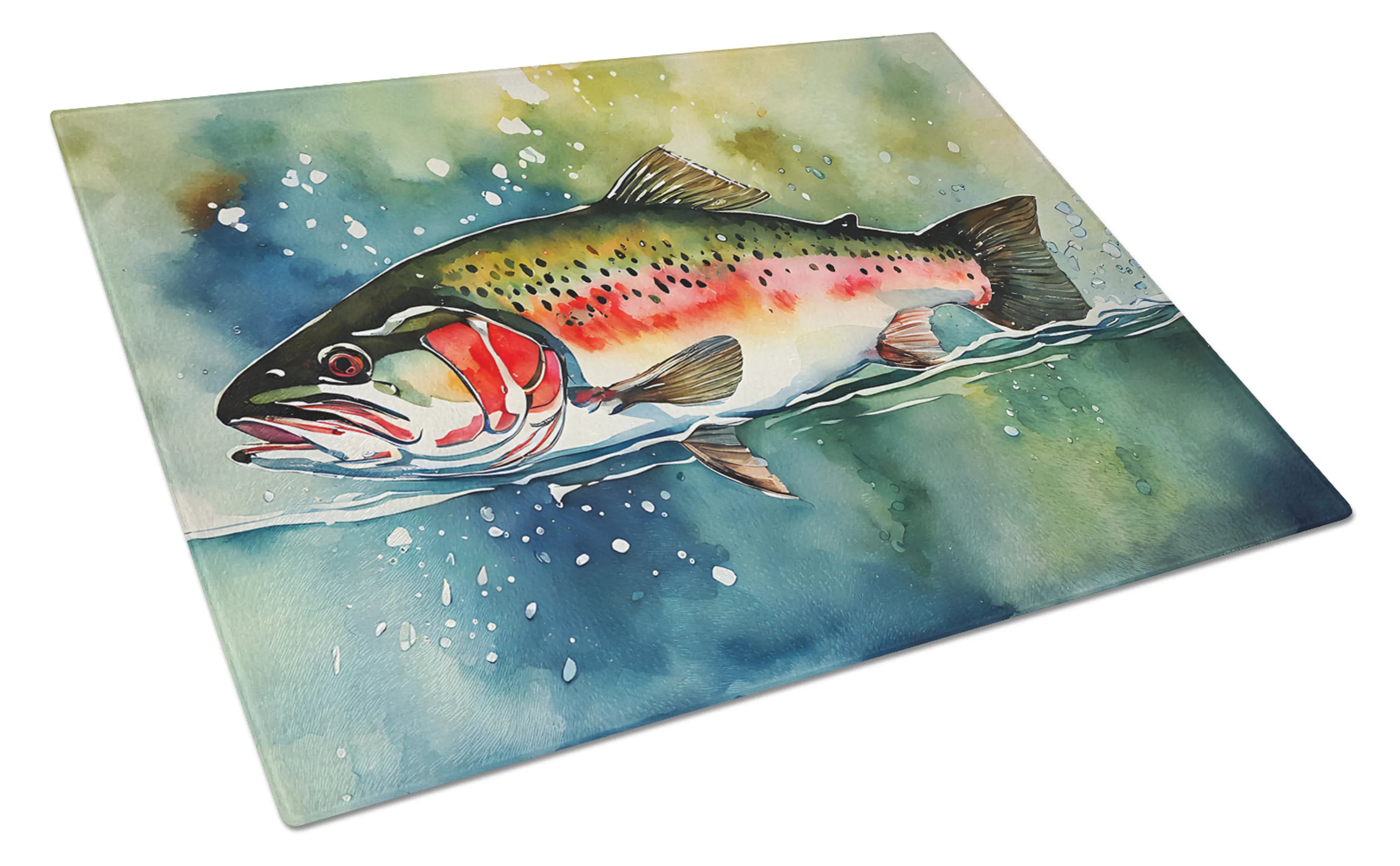 Nautical Collection Glass Cutting Board - Size: LARGE | Pack Of: 1 | Collection name: Nautical collection