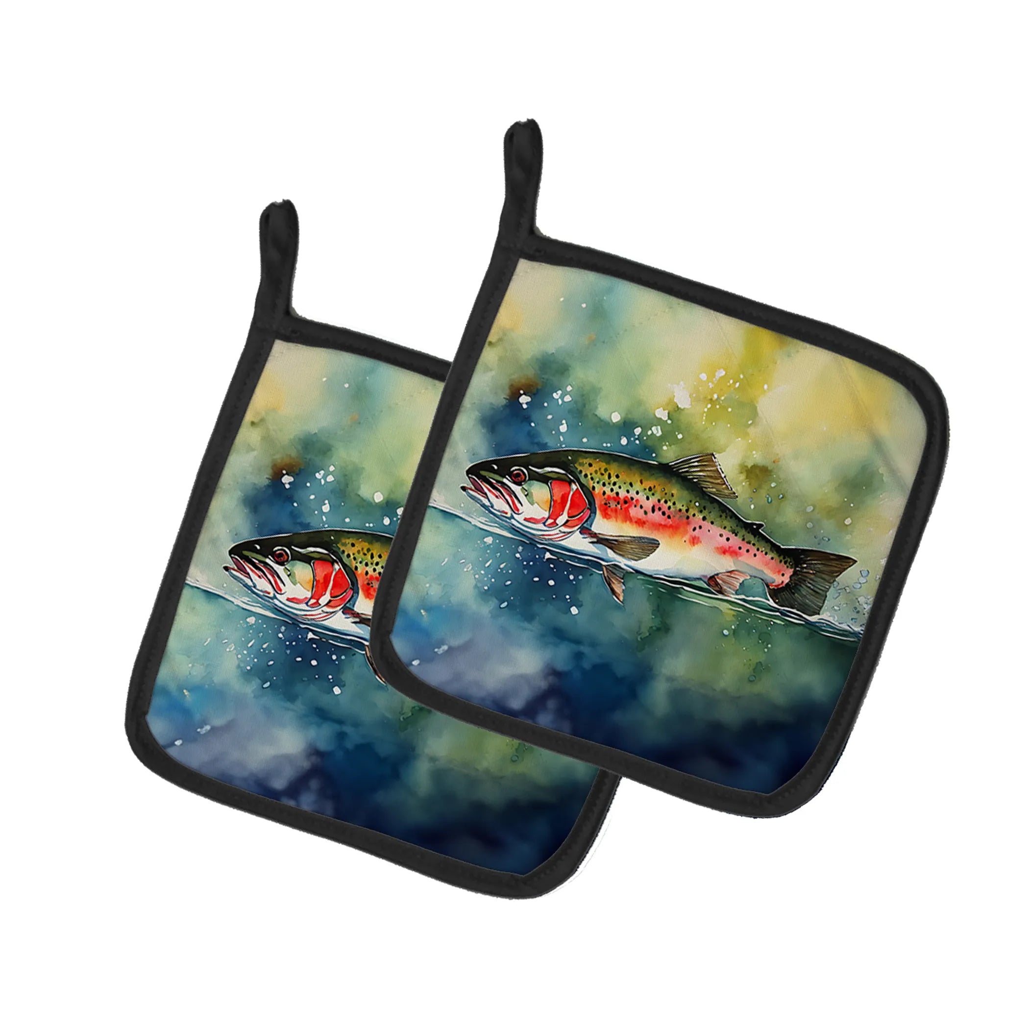 Nautical Collection Pair of Pot Holders - Size: 7.5HX7.5W | Pack Of: 1 | Collection name: Nautical collection