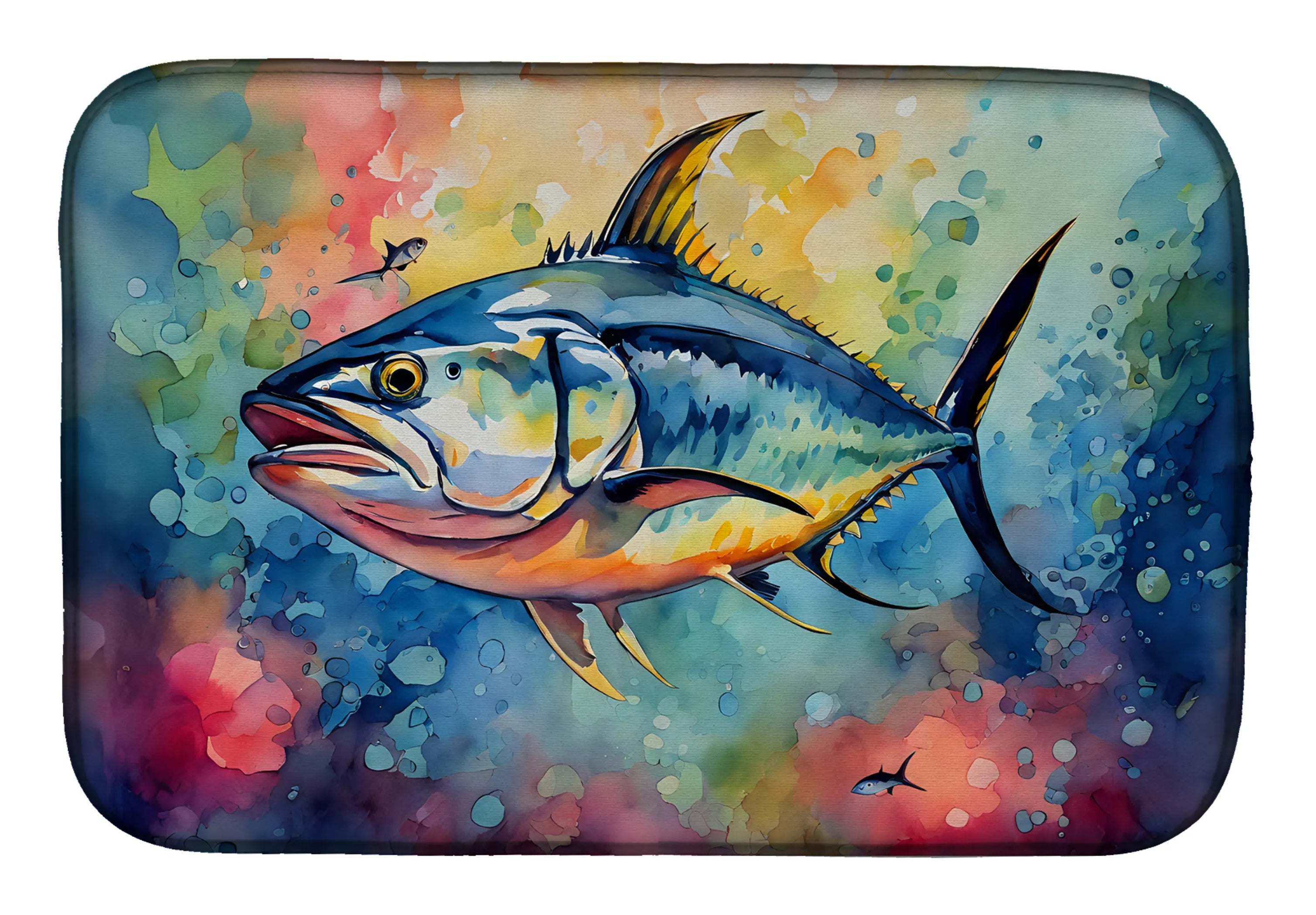 Nautical Collection Dish Drying Mat - Size: 14  X 21" | Pack Of: 1 | Collection name: Nautical collection