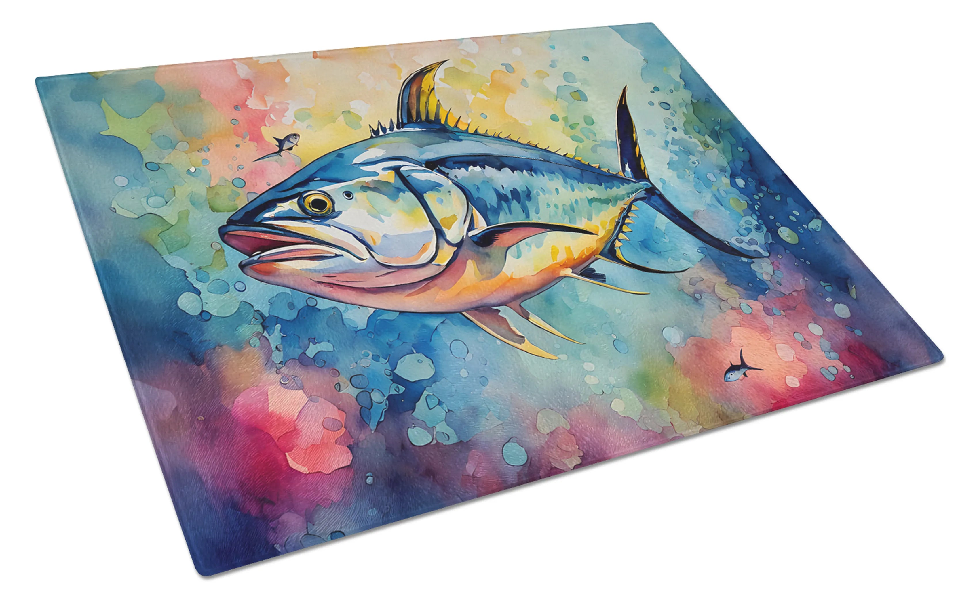 Nautical Collection Glass Cutting Board - Size: LARGE | Pack Of: 1 | Collection name: Nautical collection