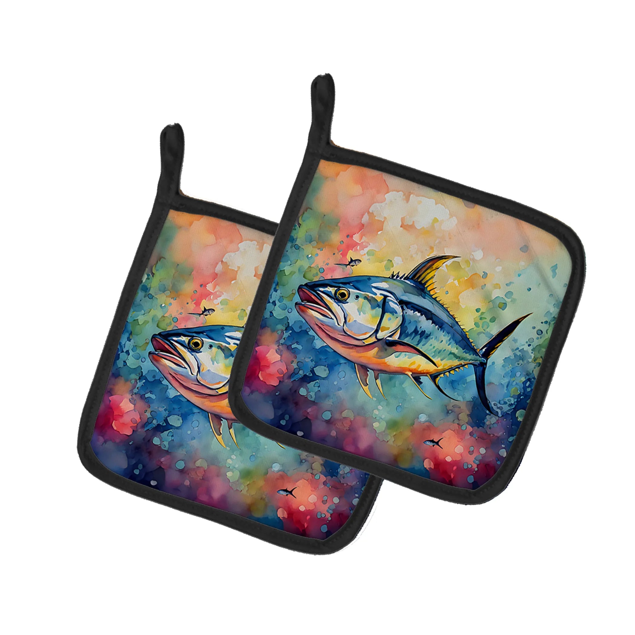 Nautical Collection Pair of Pot Holders - Size: 7.5HX7.5W | Pack Of: 1 | Collection name: Nautical collection