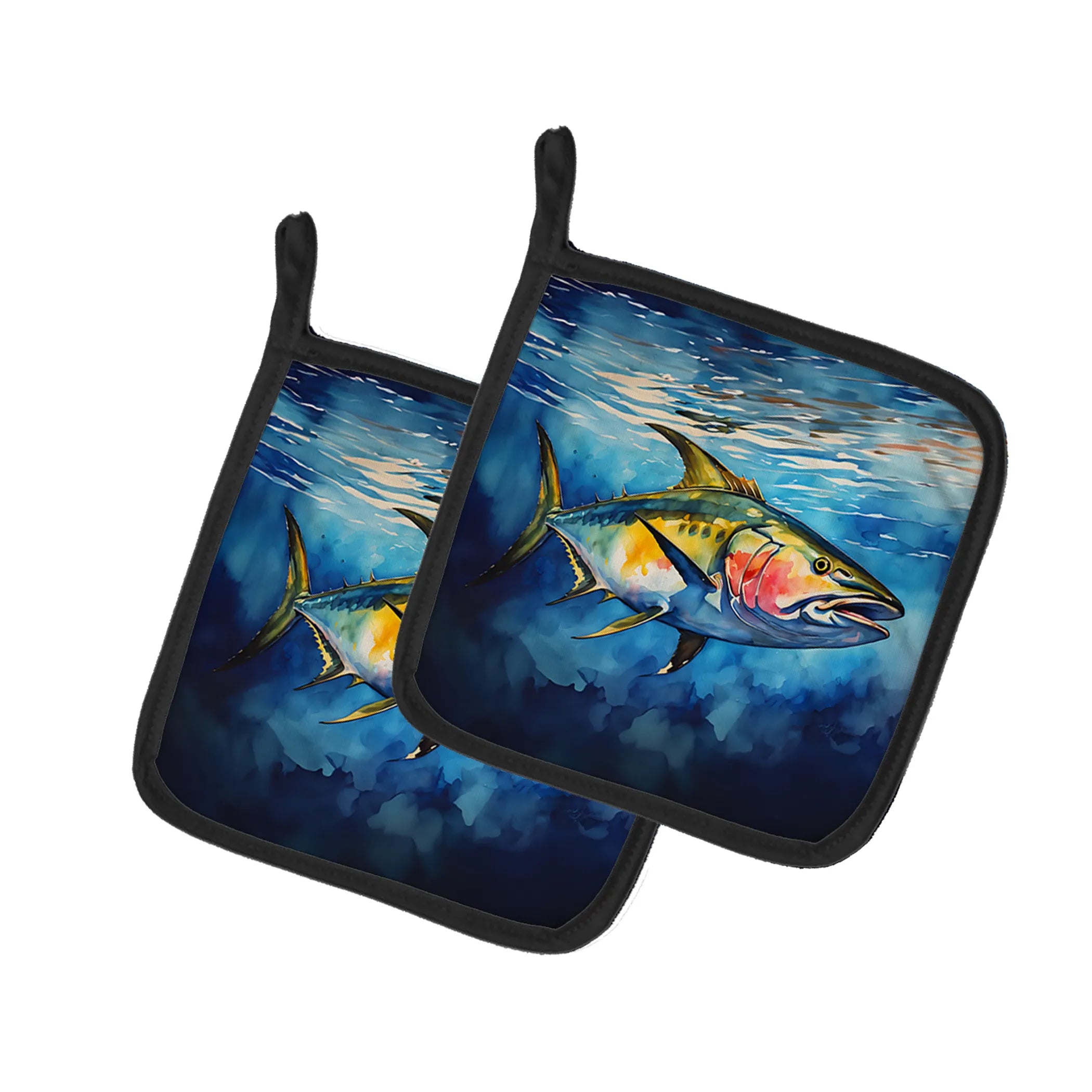 Nautical Collection Pair of Pot Holders - Size: 7.5HX7.5W | Pack Of: 1 | Collection name: Nautical collection