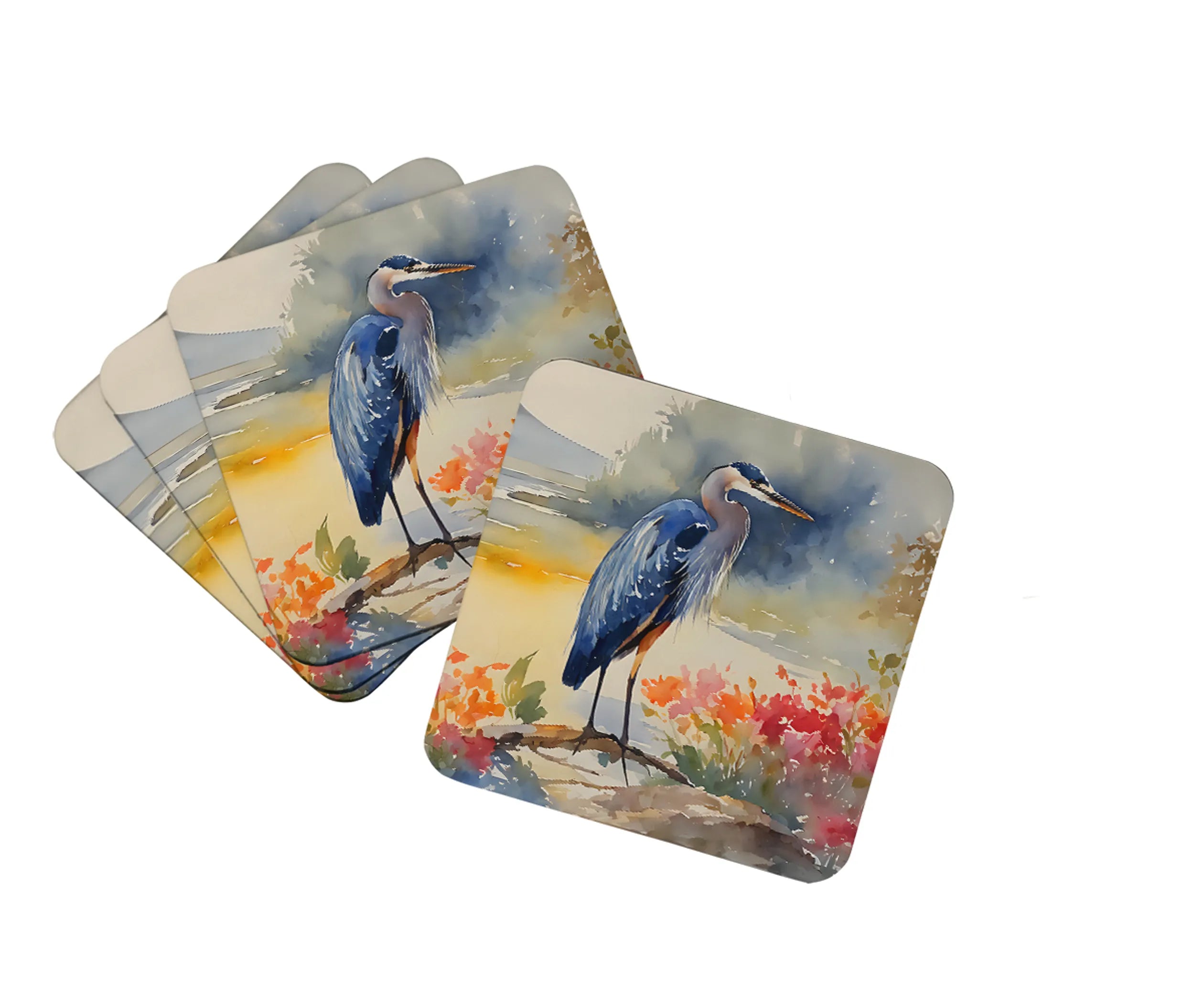 Nautical Collection Foam Coasters - Size: 3.5 | Pack Of: 1 | Collection name: Nautical collection