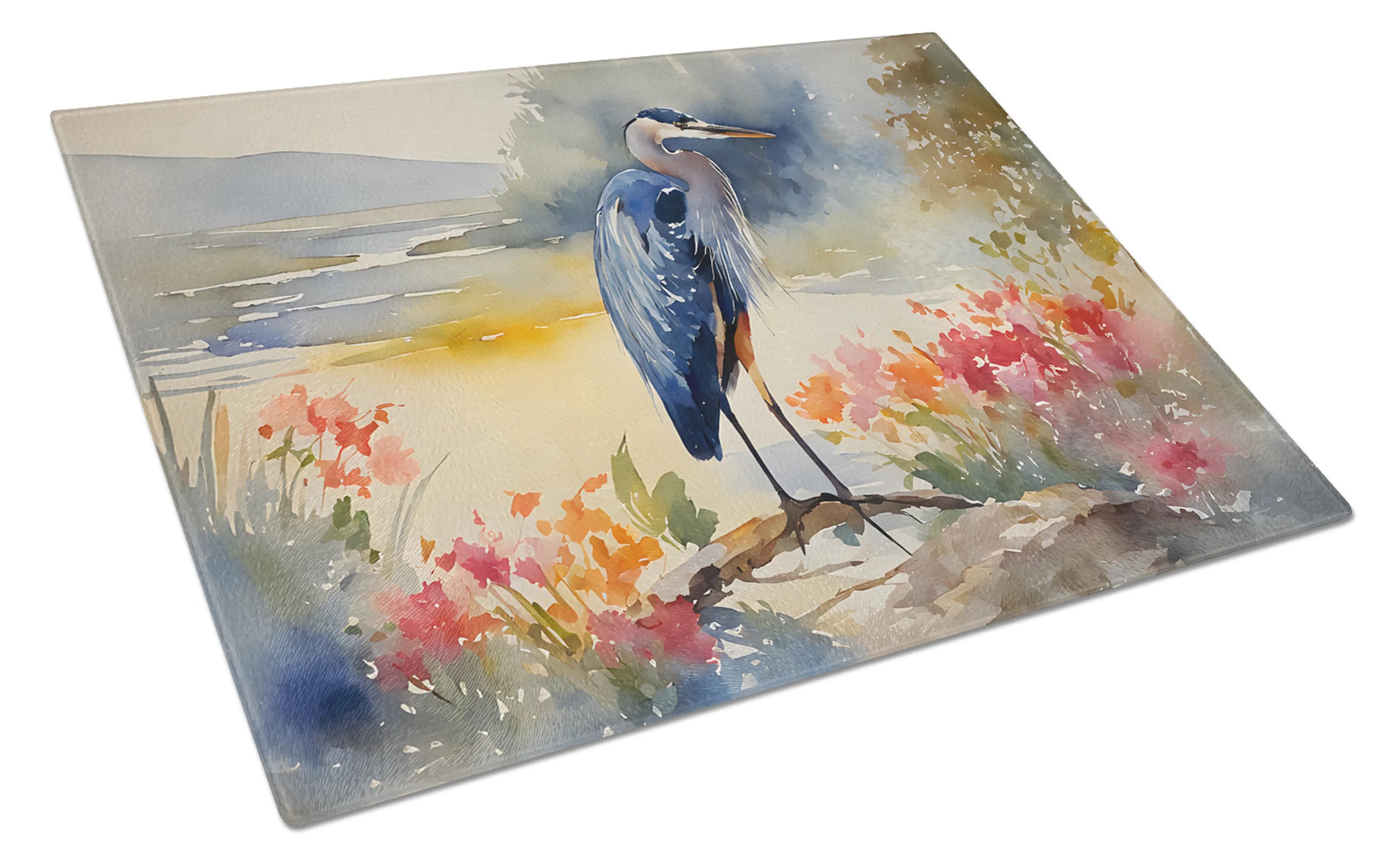 Nautical Collection Glass Cutting Board - Size: LARGE | Pack Of: 1 | Collection name: Nautical collection