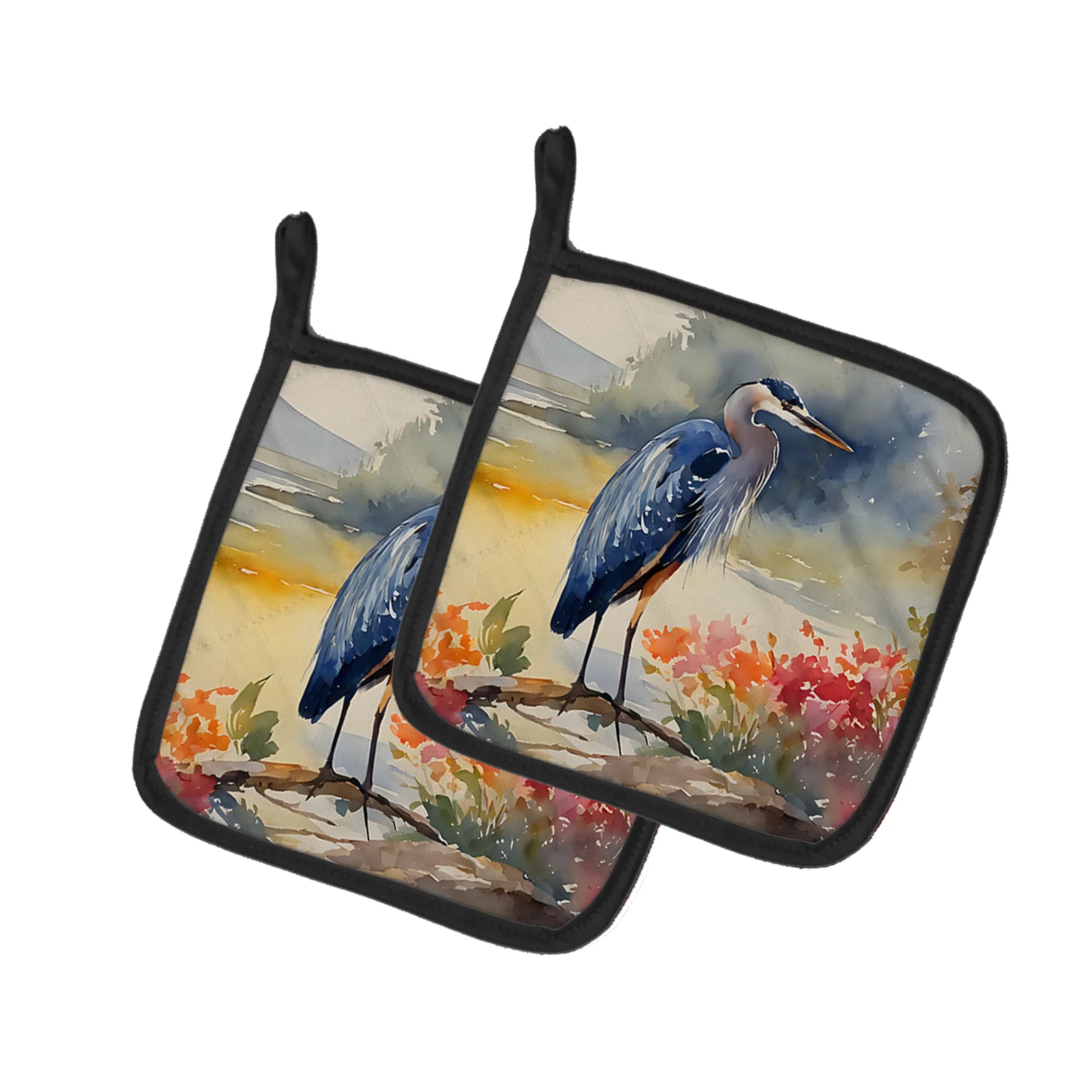 Nautical Collection Pair of Pot Holders - Size: 7.5HX7.5W | Pack Of: 1 | Collection name: Nautical collection