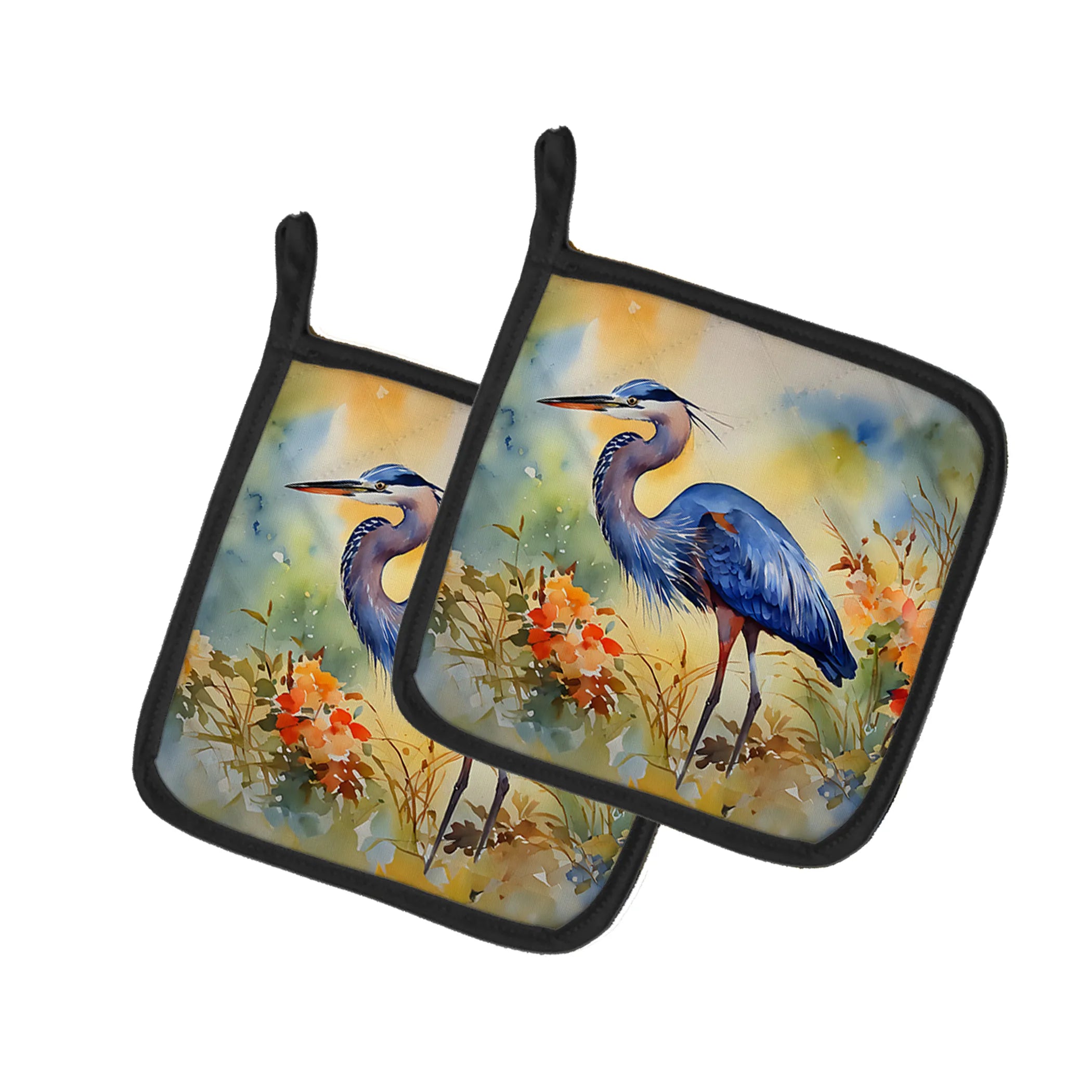 Nautical Collection Pair of Pot Holders - Size: 7.5HX7.5W | Pack Of: 1 | Collection name: Nautical collection