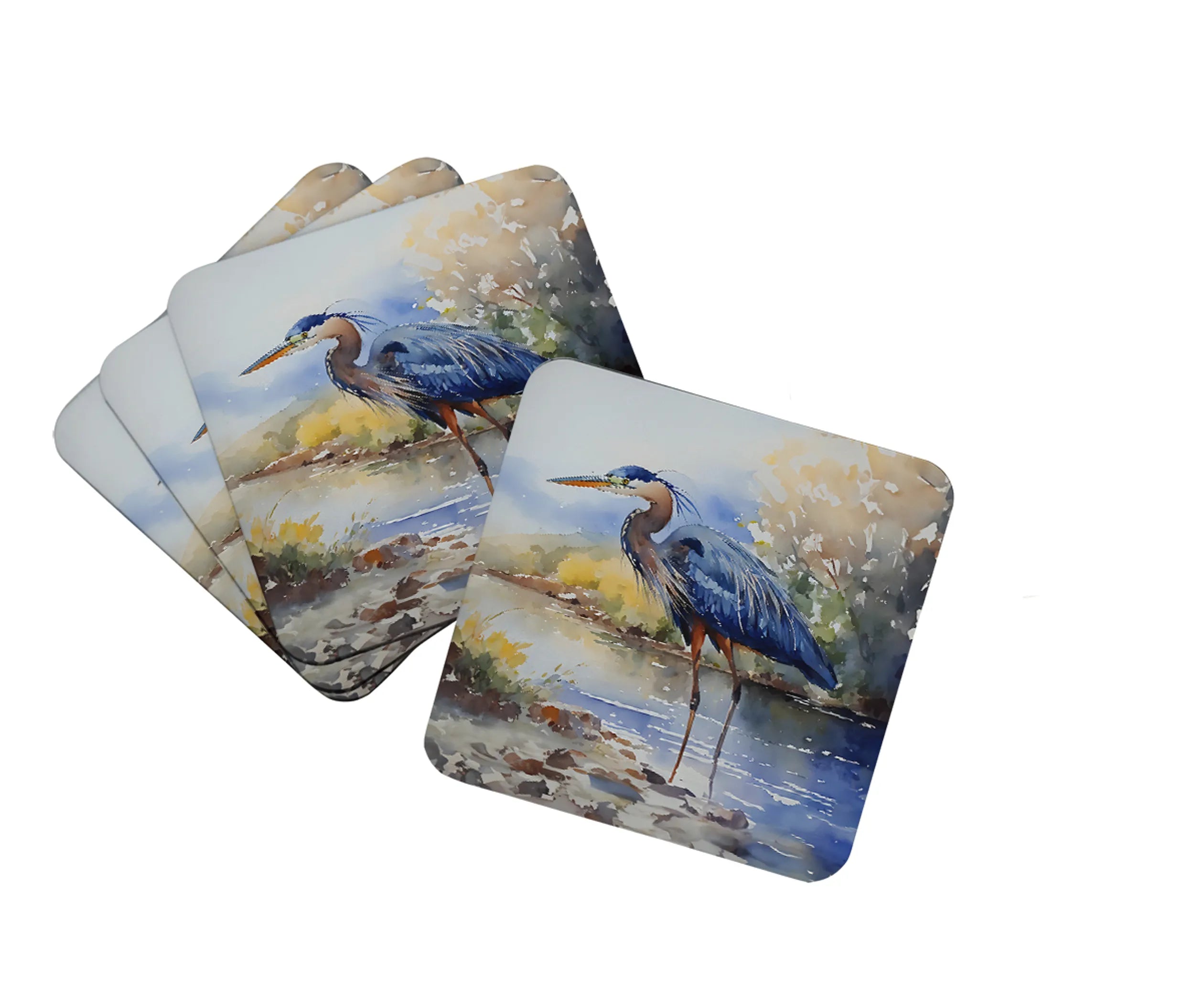 Nautical Collection Foam Coasters - Size: 3.5 | Pack Of: 1 | Collection name: Nautical collection