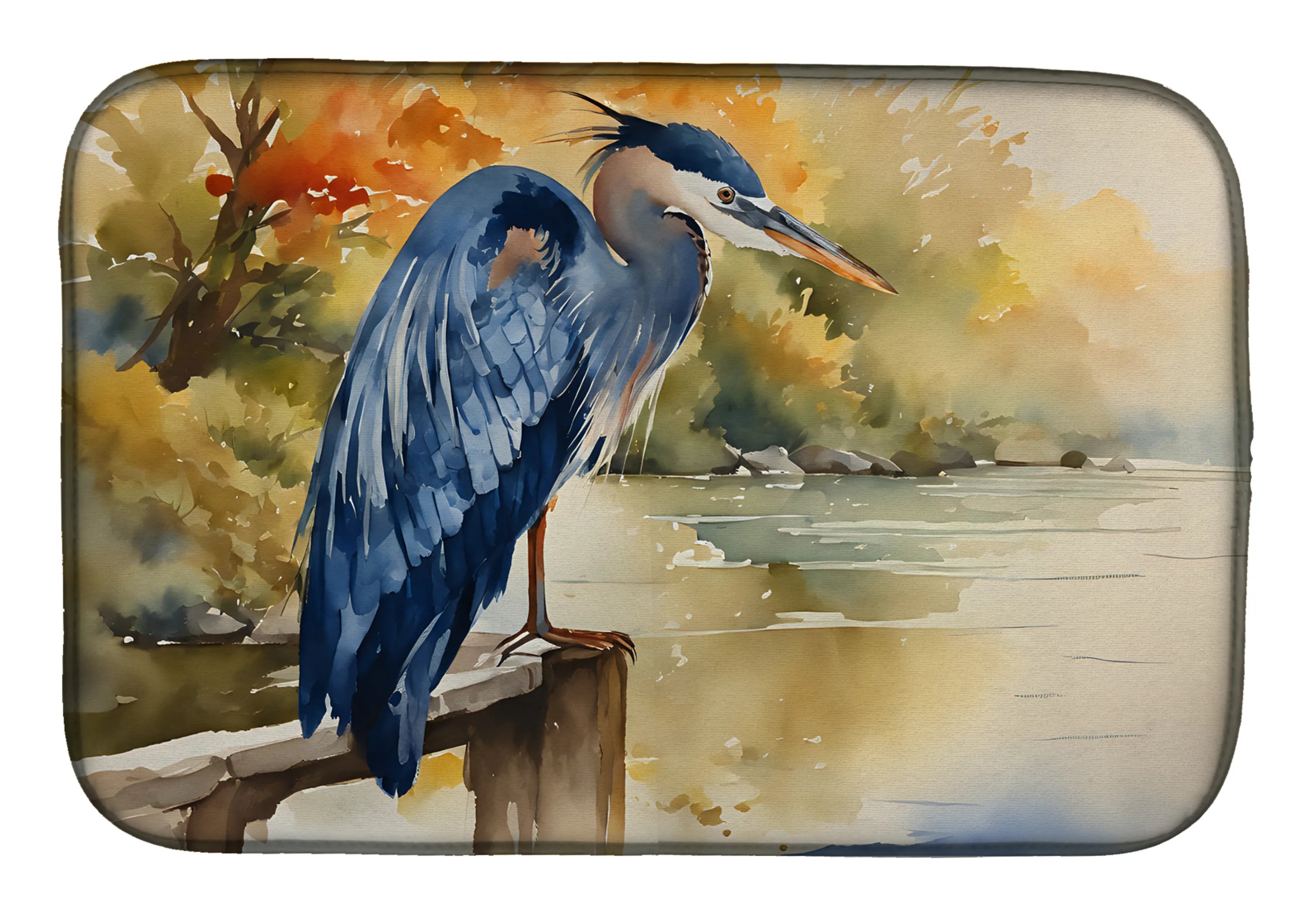 Nautical Collection Dish Drying Mat - Size: 14  X 21" | Pack Of: 1 | Collection name: Nautical collection