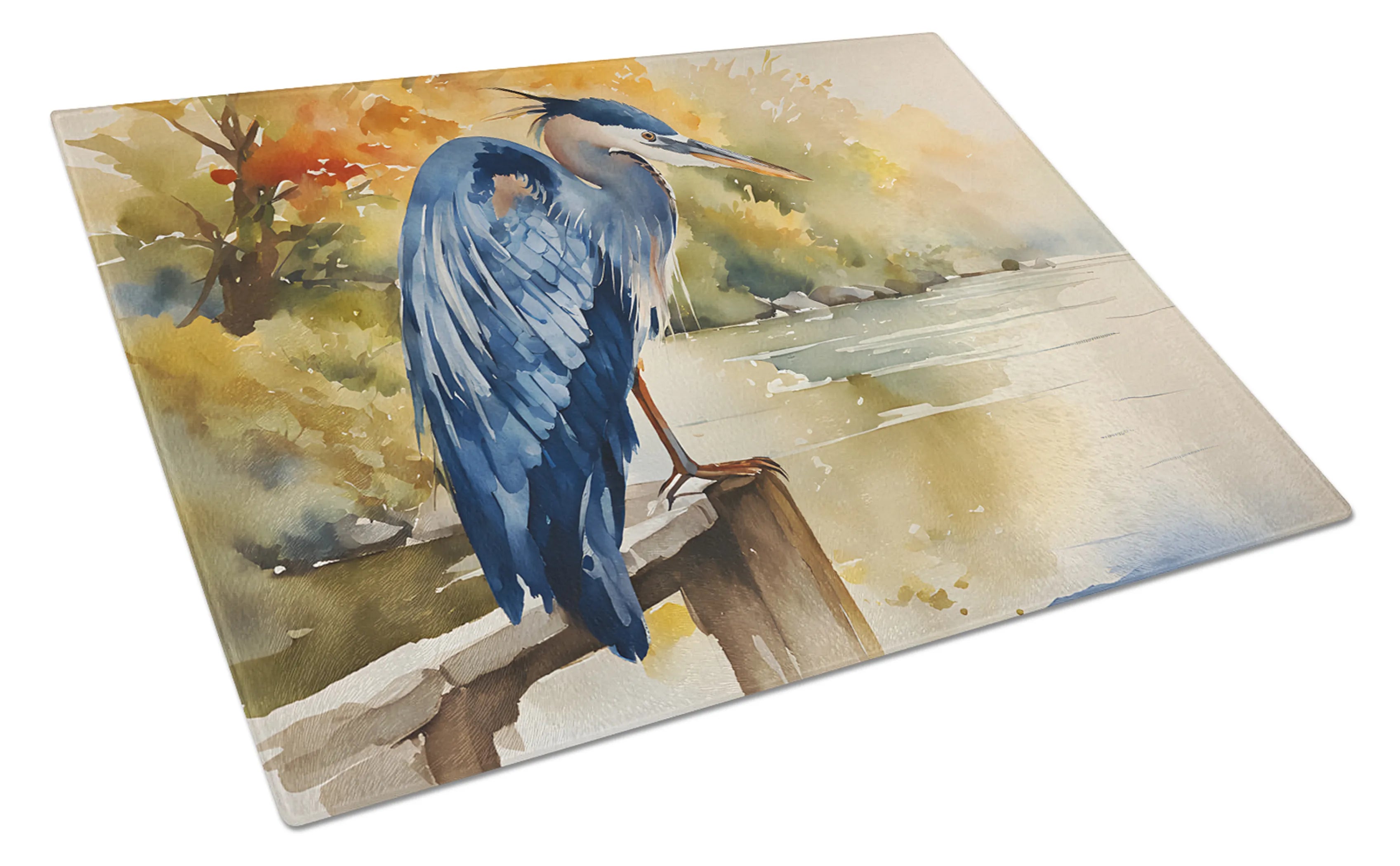 Nautical Collection Glass Cutting Board - Size: LARGE | Pack Of: 1 | Collection name: Nautical collection