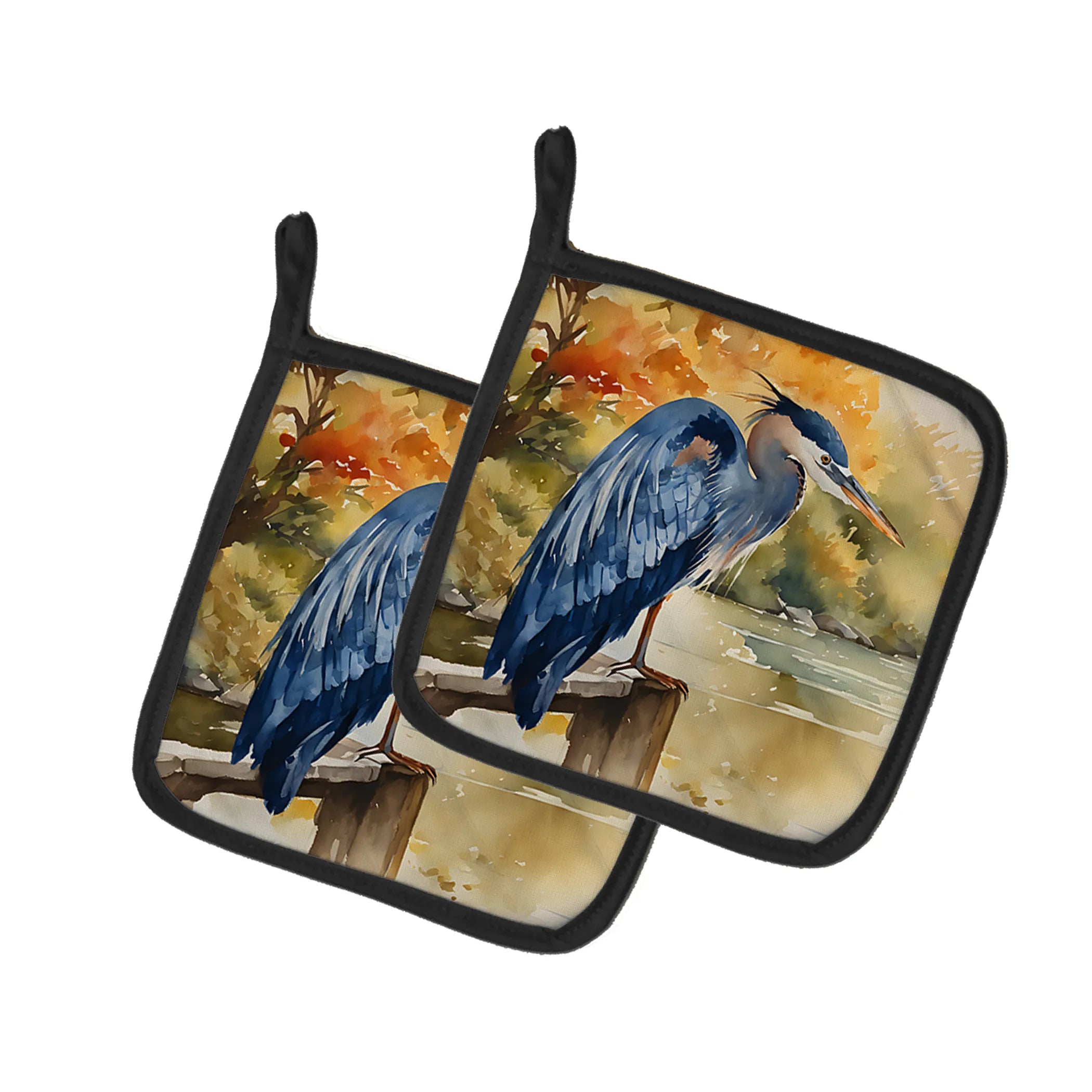 Nautical Collection Pair of Pot Holders - Size: 7.5HX7.5W | Pack Of: 1 | Collection name: Nautical collection