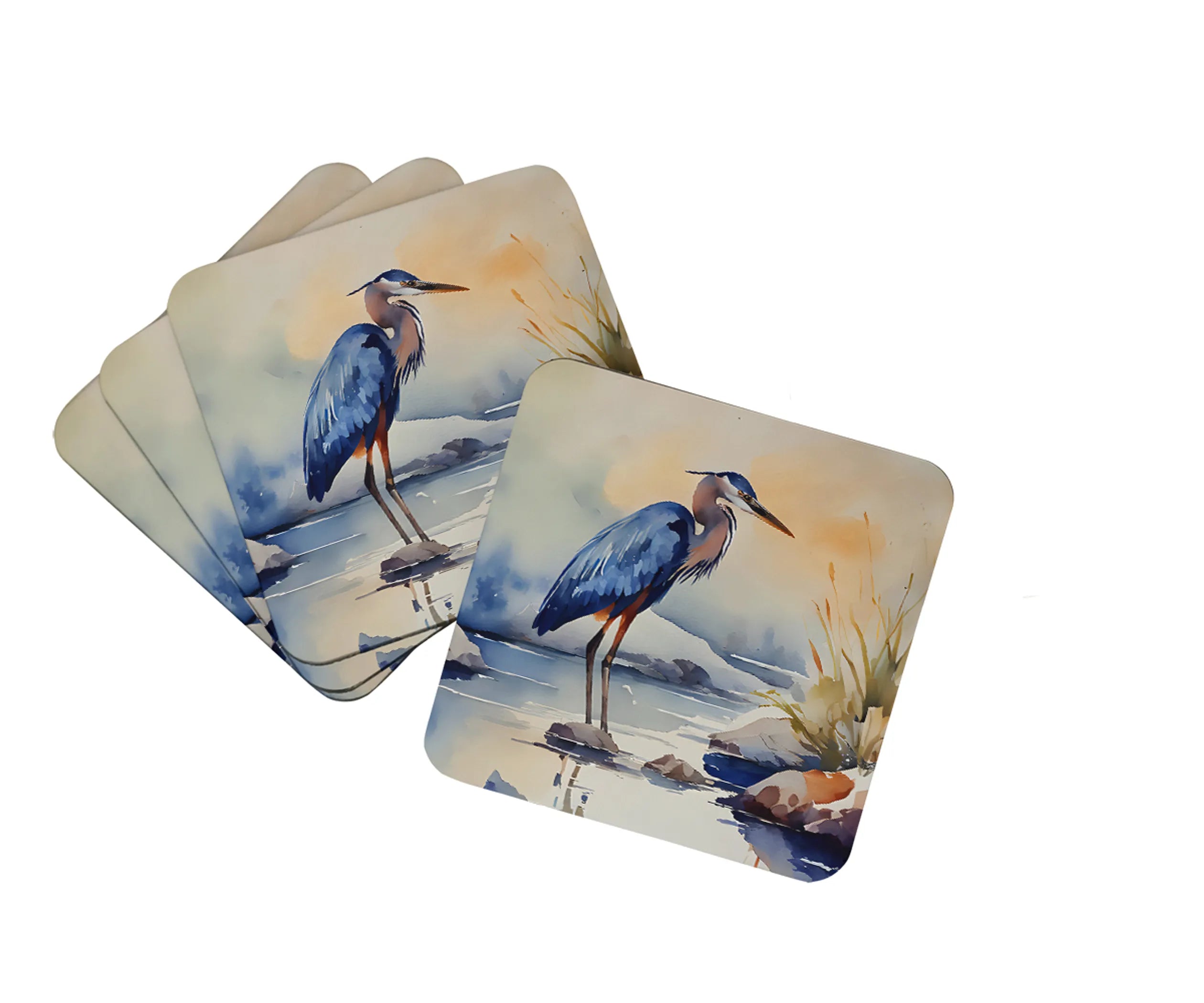 Nautical Collection Foam Coasters - Size: 3.5 | Pack Of: 1 | Collection name: Nautical collection