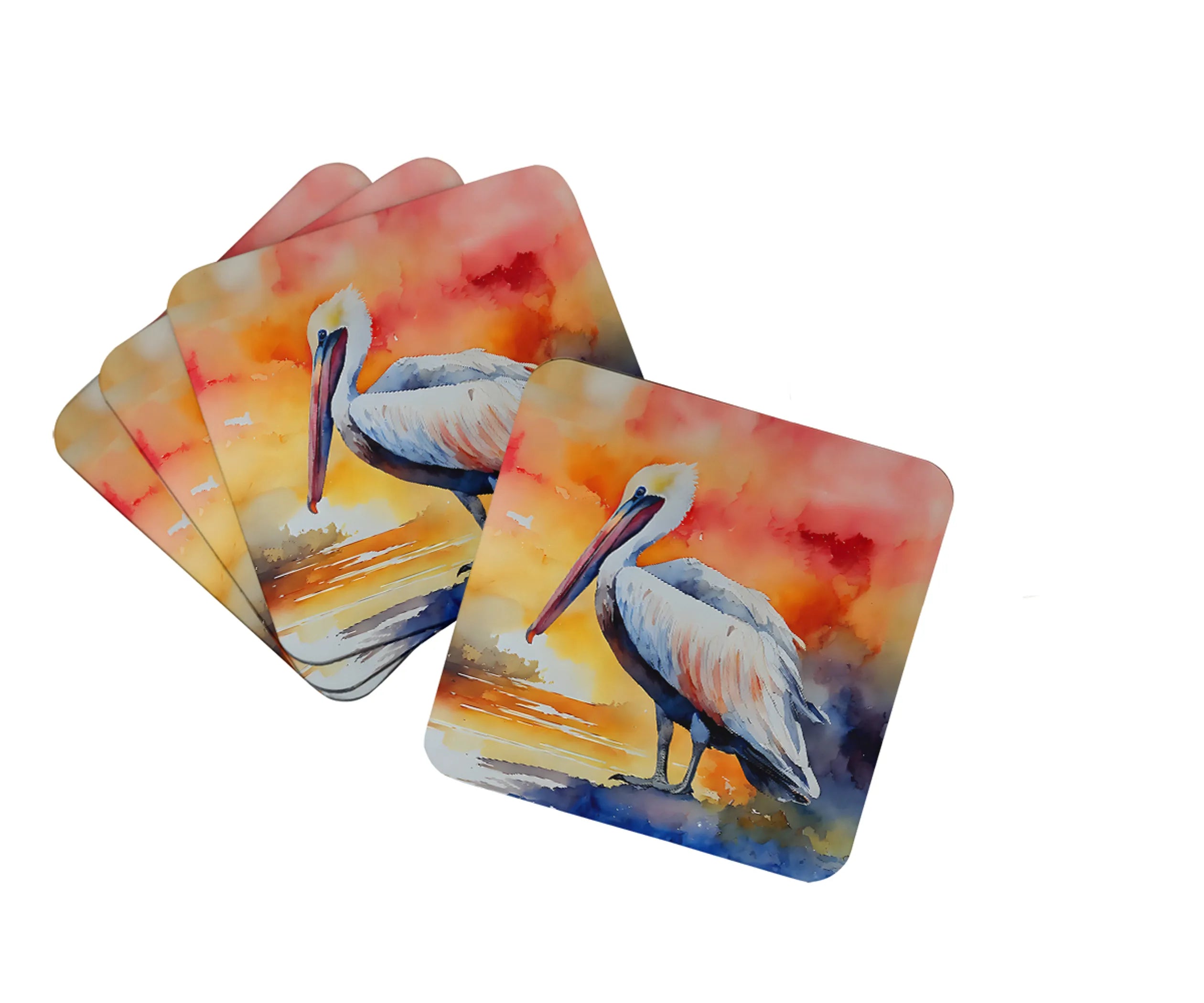 Nautical Collection Foam Coasters - Size: 3.5 | Pack Of: 1 | Collection name: Nautical collection