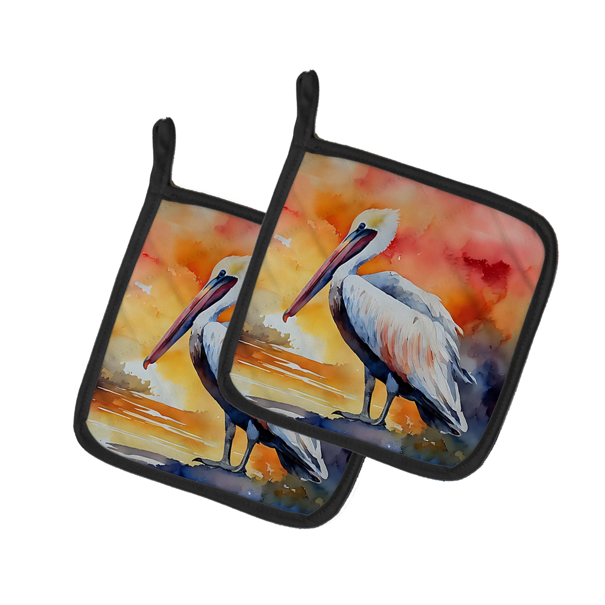 Nautical Collection Pair of Pot Holders - Size: 7.5HX7.5W | Pack Of: 1 | Collection name: Nautical collection