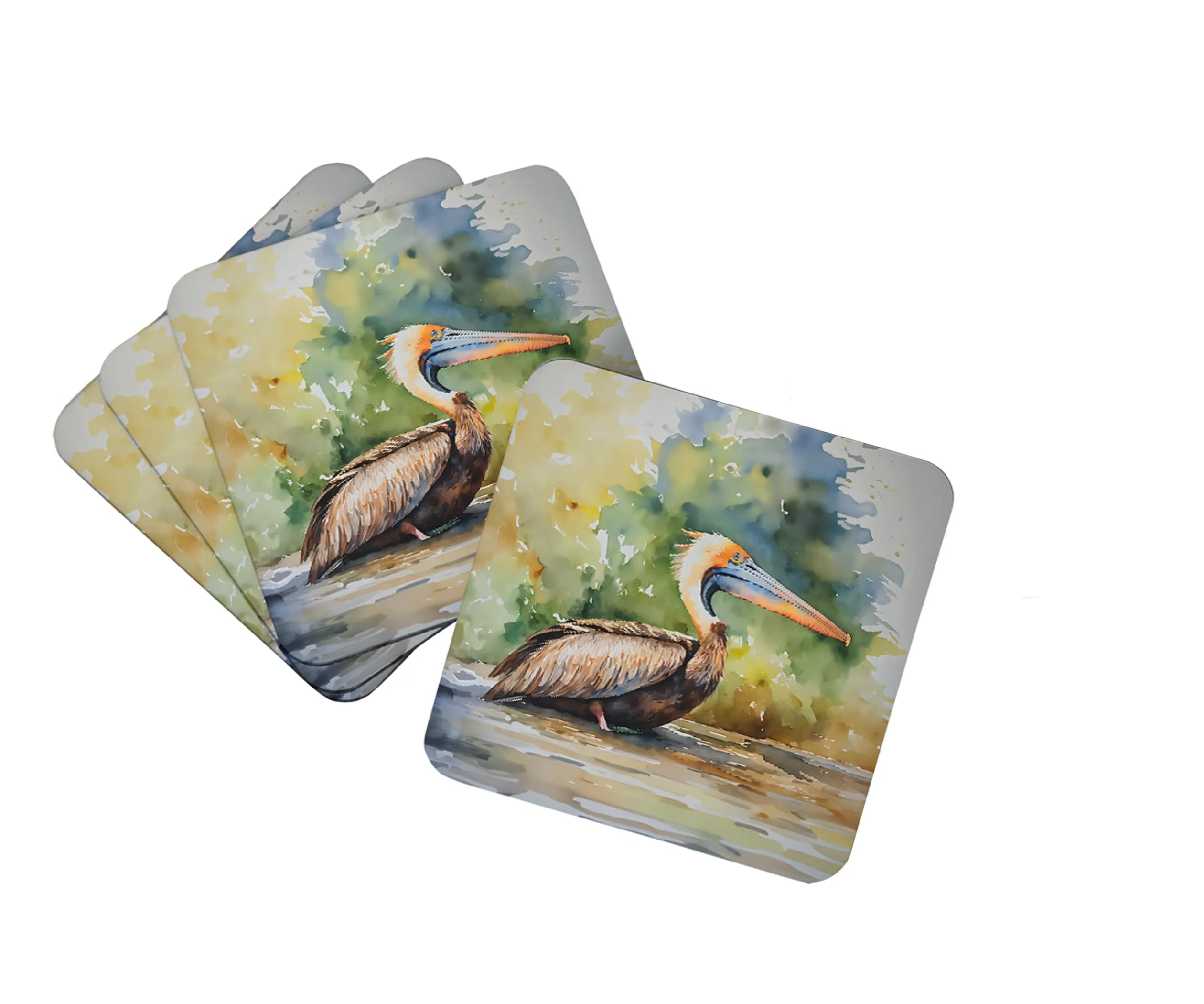 Nautical Collection Foam Coasters - Size: 3.5 | Pack Of: 1 | Collection name: Nautical collection