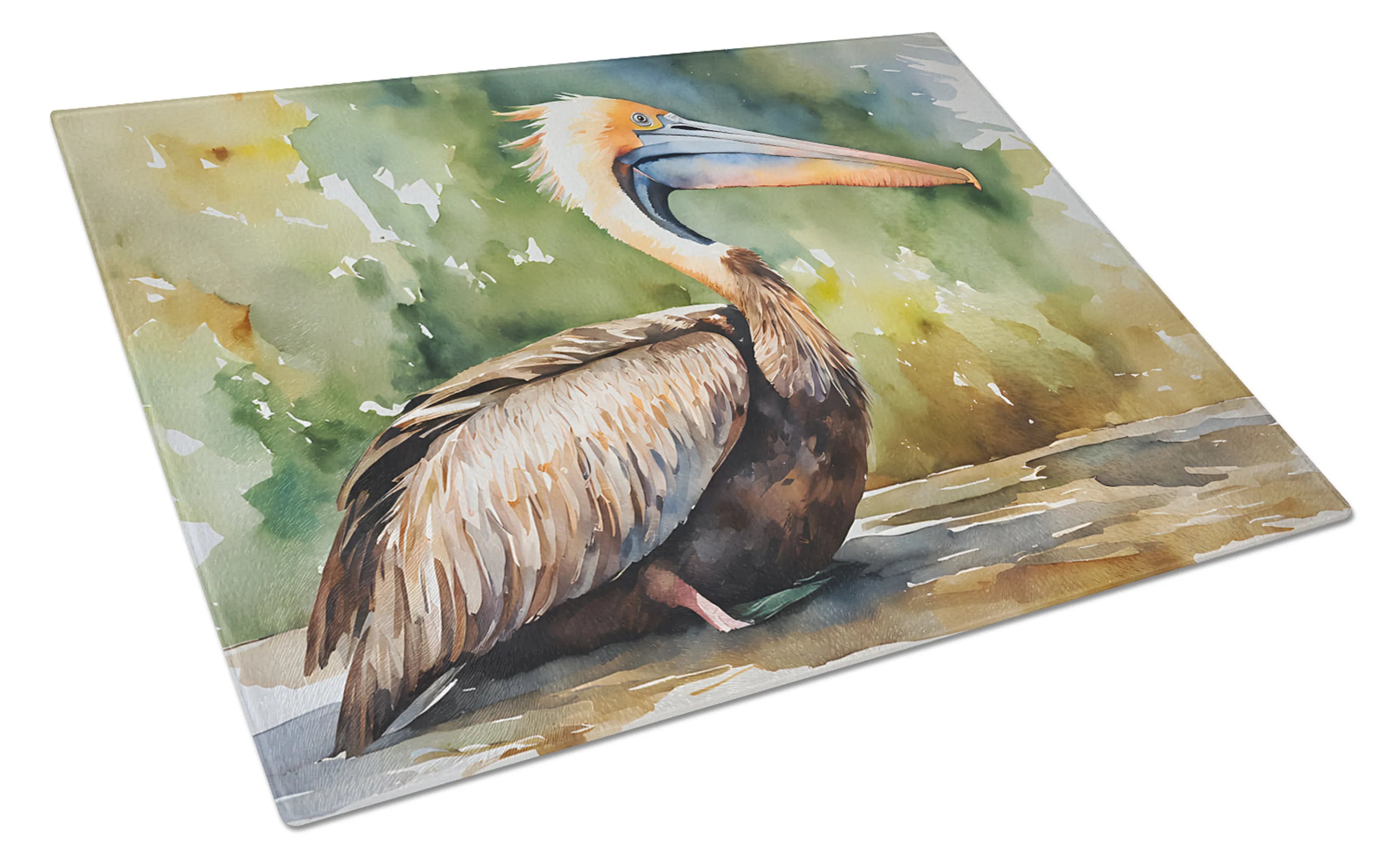 Nautical Collection Glass Cutting Board - Size: LARGE | Pack Of: 1 | Collection name: Nautical collection
