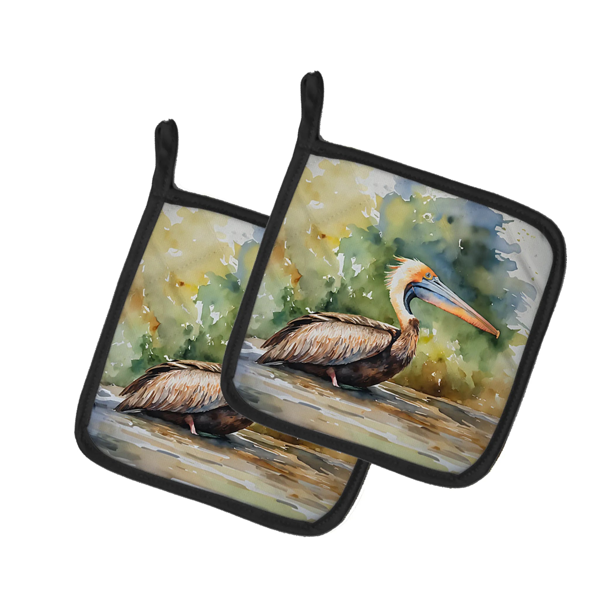 Nautical Collection Pair of Pot Holders - Size: 7.5HX7.5W | Pack Of: 1 | Collection name: Nautical collection