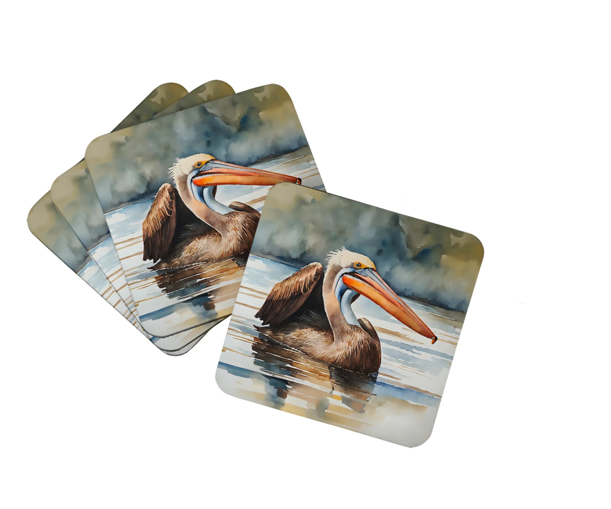 Nautical Collection Foam Coasters - Size: 3.5 | Pack Of: 1 | Collection name: Nautical collection