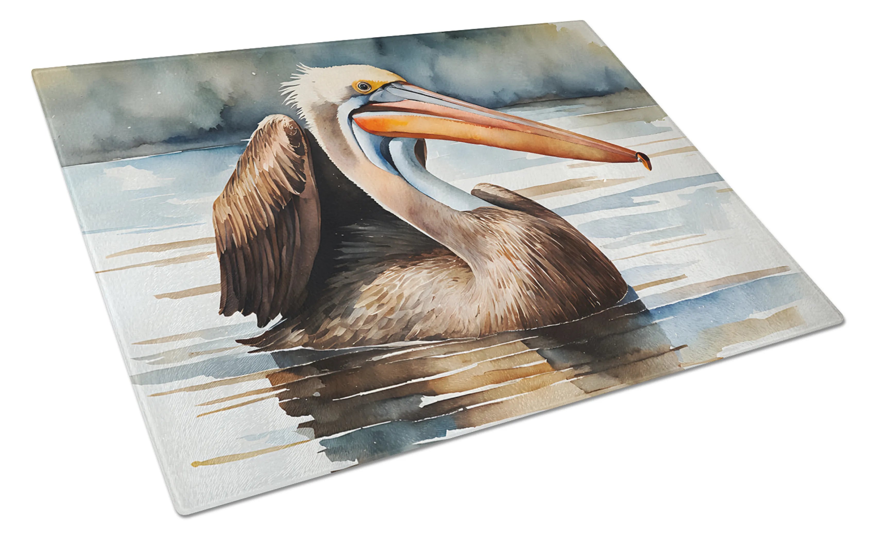 Nautical Collection Glass Cutting Board - Size: LARGE | Pack Of: 1 | Collection name: Nautical collection