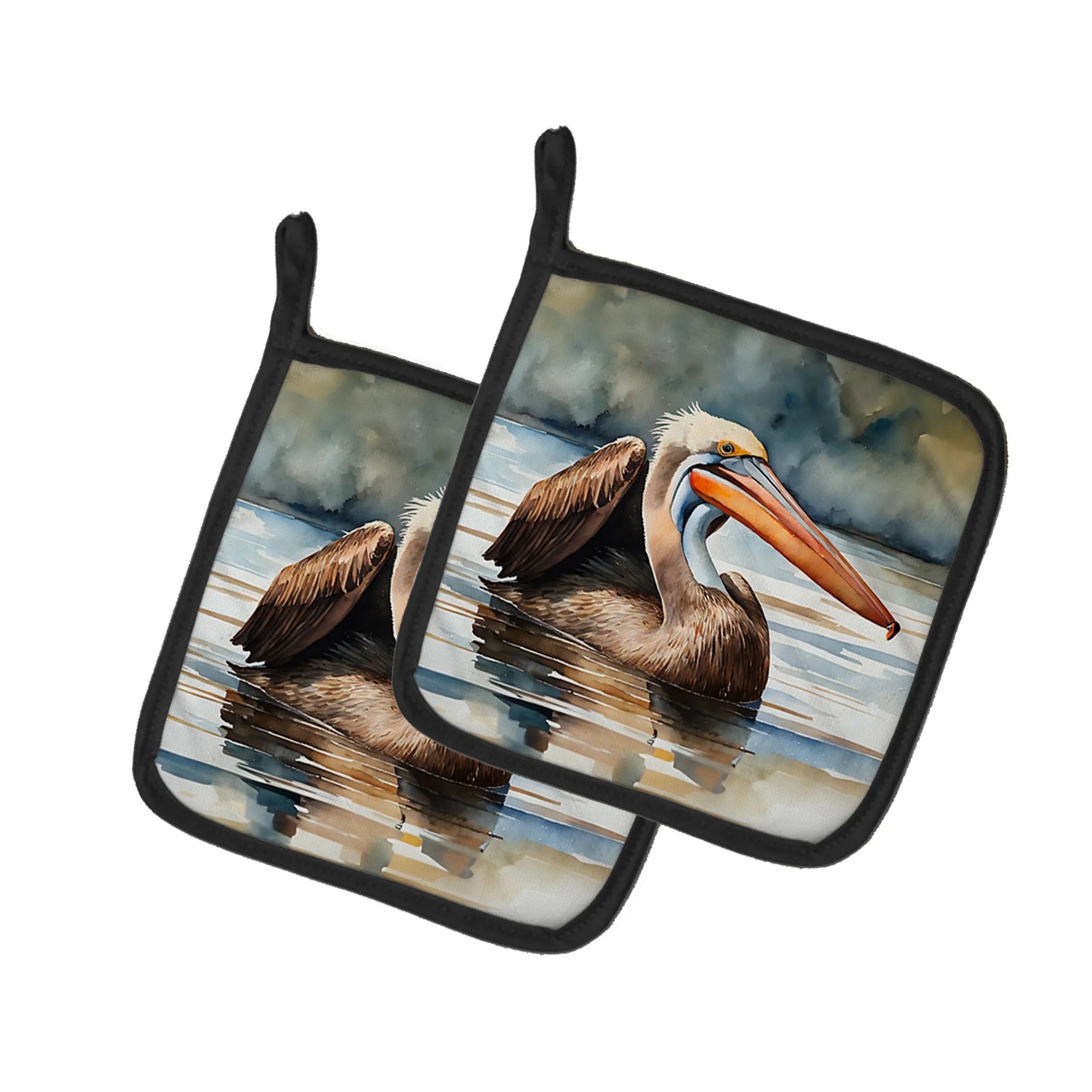 Nautical Collection Pair of Pot Holders - Size: 7.5HX7.5W | Pack Of: 1 | Collection name: Nautical collection