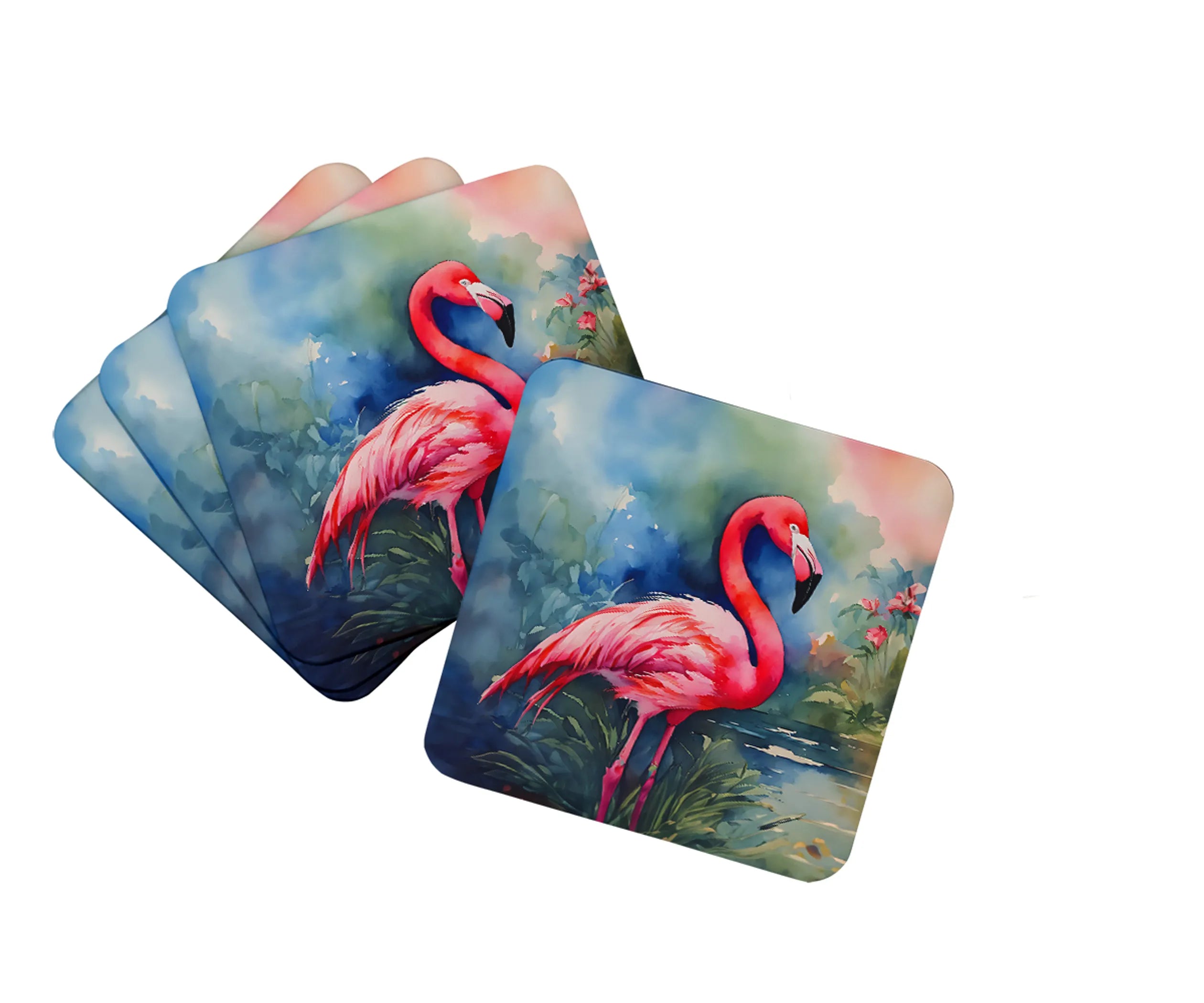 Nautical Collection Foam Coasters - Size: 3.5 | Pack Of: 1 | Collection name: Nautical collection