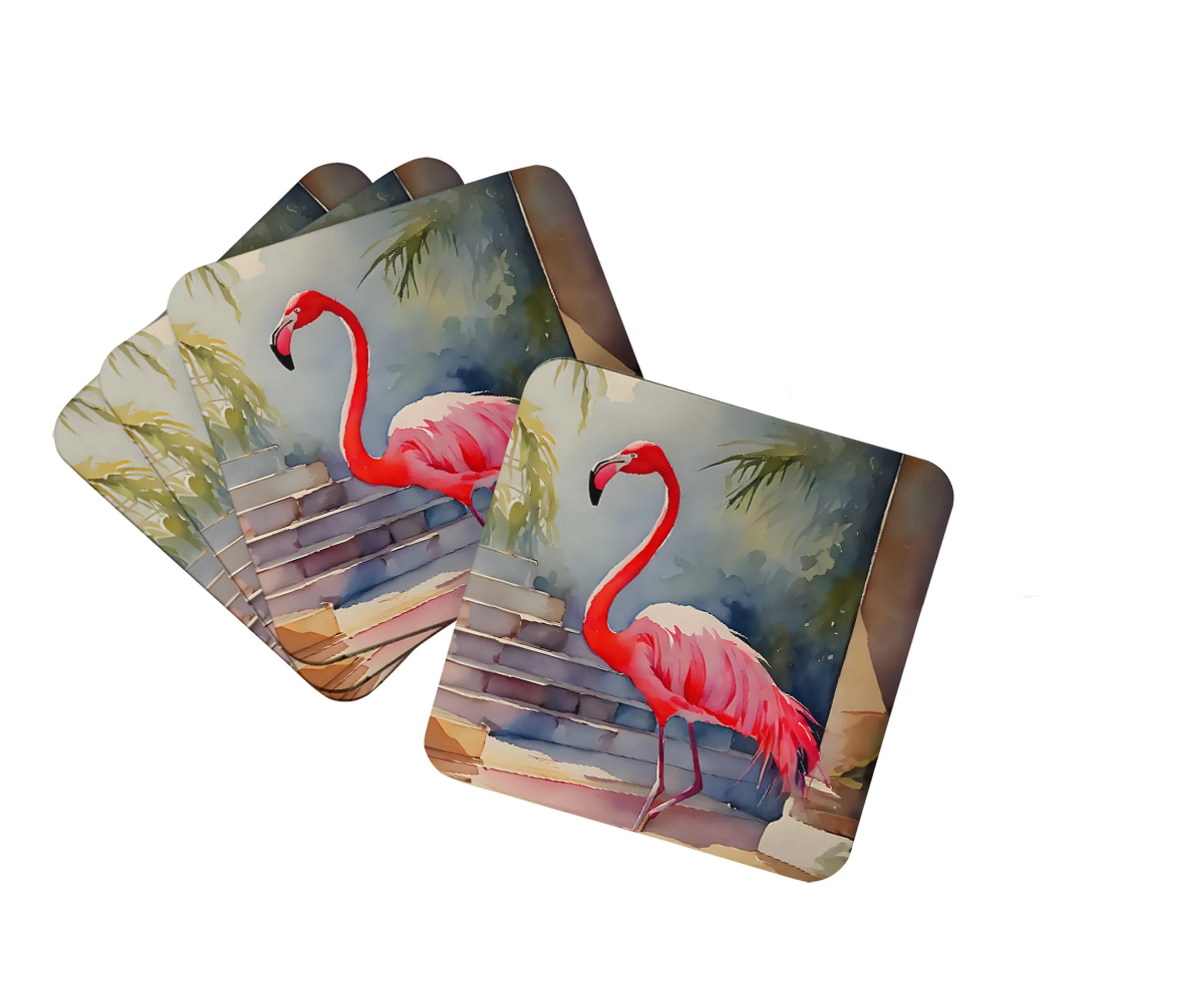 Nautical Collection Foam Coasters - Size: 3.5 | Pack Of: 1 | Collection name: Nautical collection