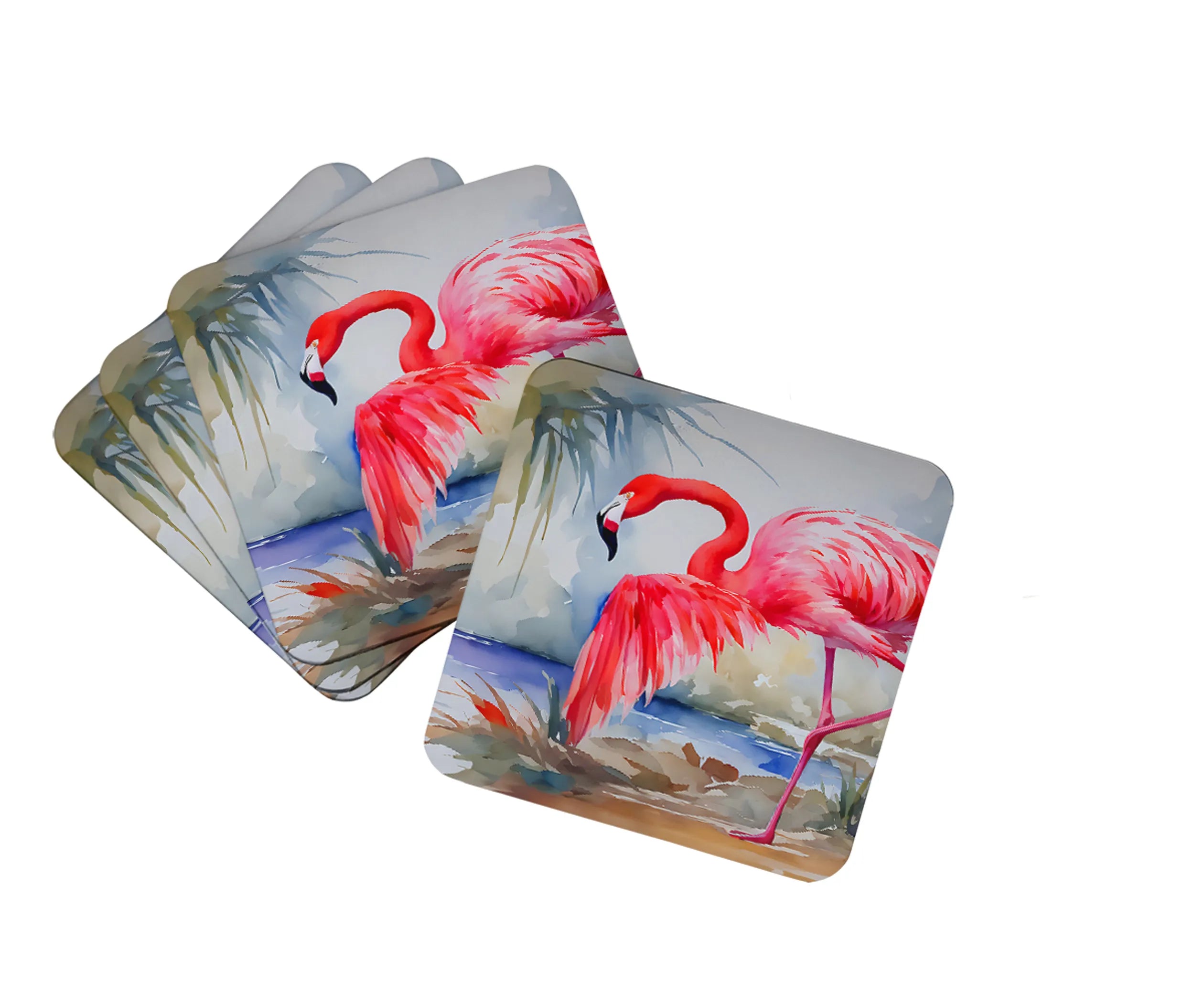 Nautical Collection Foam Coasters - Size: 3.5 | Pack Of: 1 | Collection name: Nautical collection