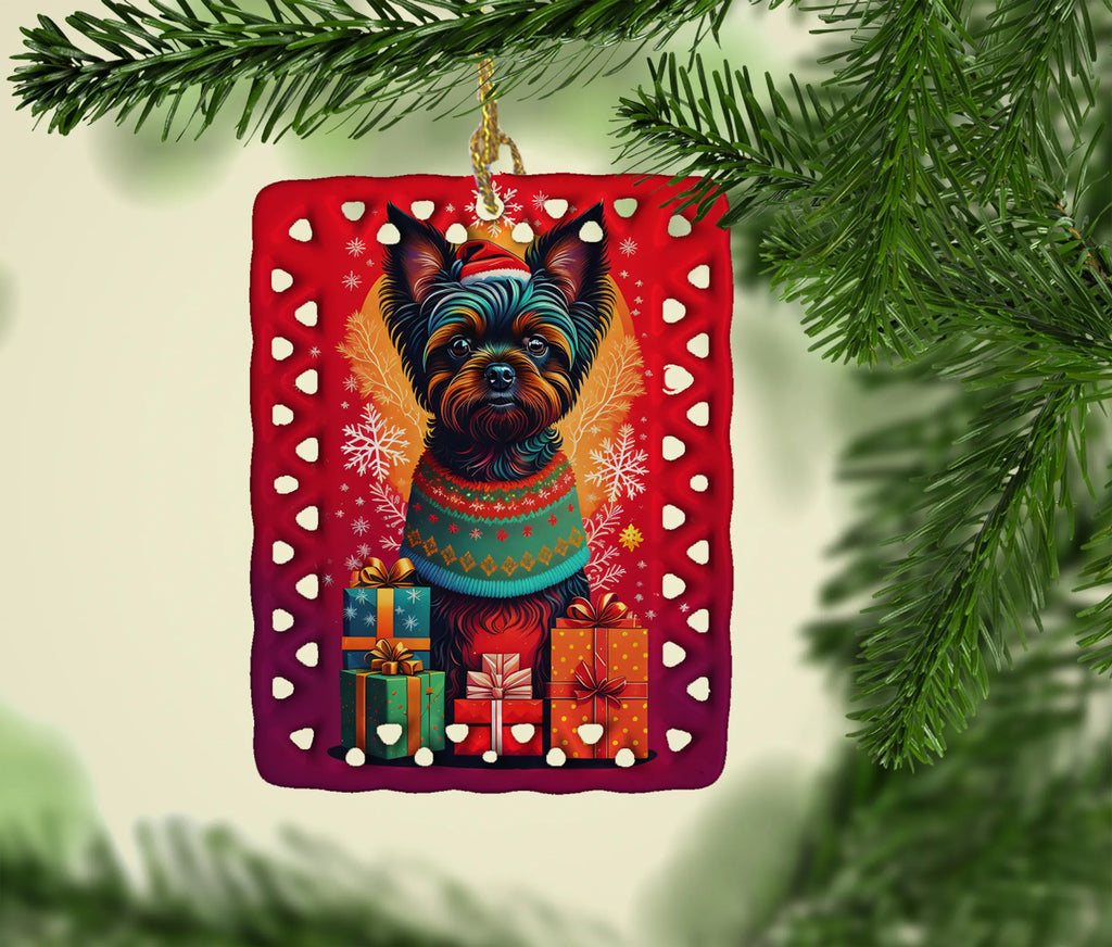 Holiday Christmas Porcelain Ornament