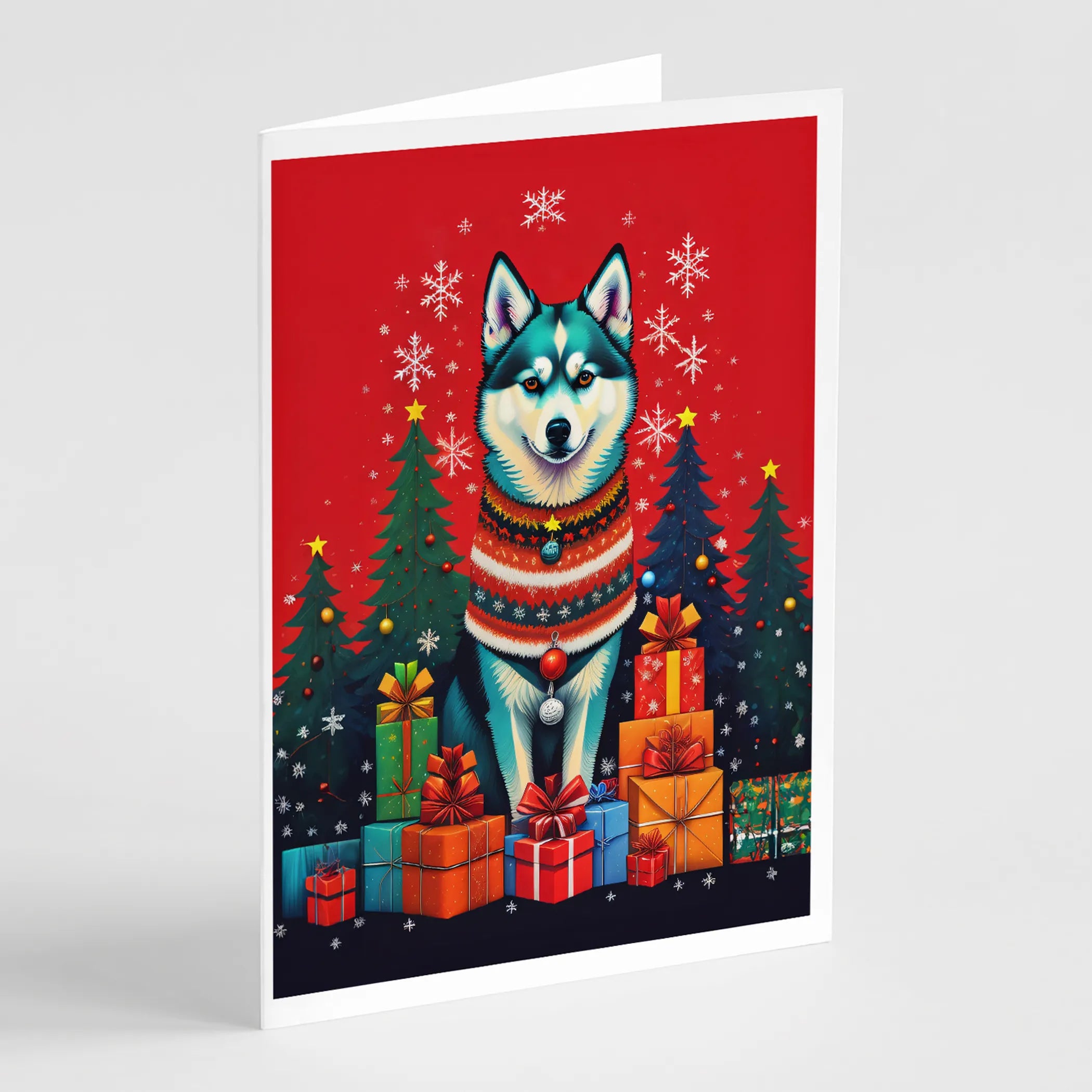 Holiday Christmas Greeting Cards  - Size: 5X7 | Pack Of: 1 | Collection name: Holiday christmas