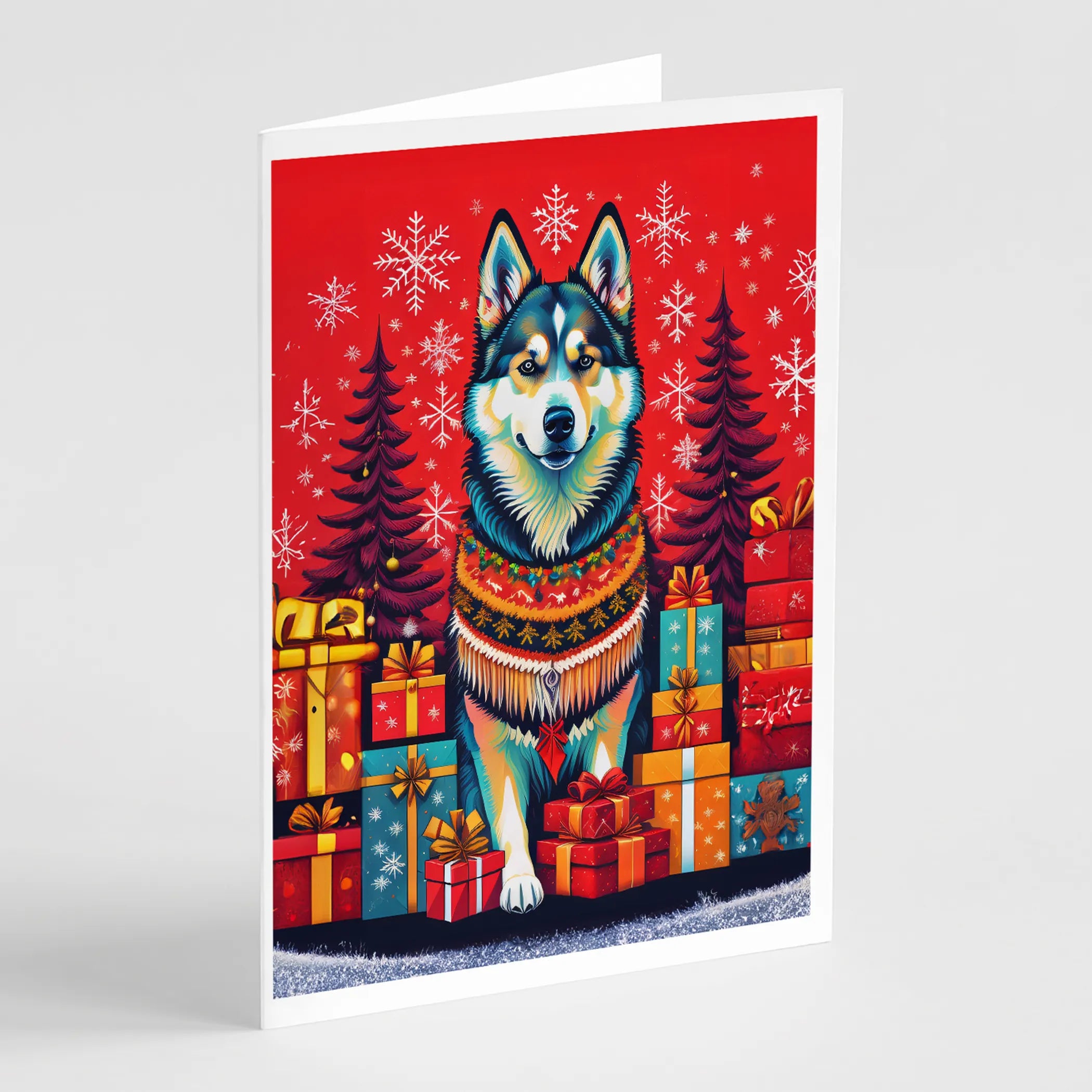 Holiday Christmas Greeting Cards  - Size: 5X7 | Pack Of: 1 | Collection name: Holiday christmas