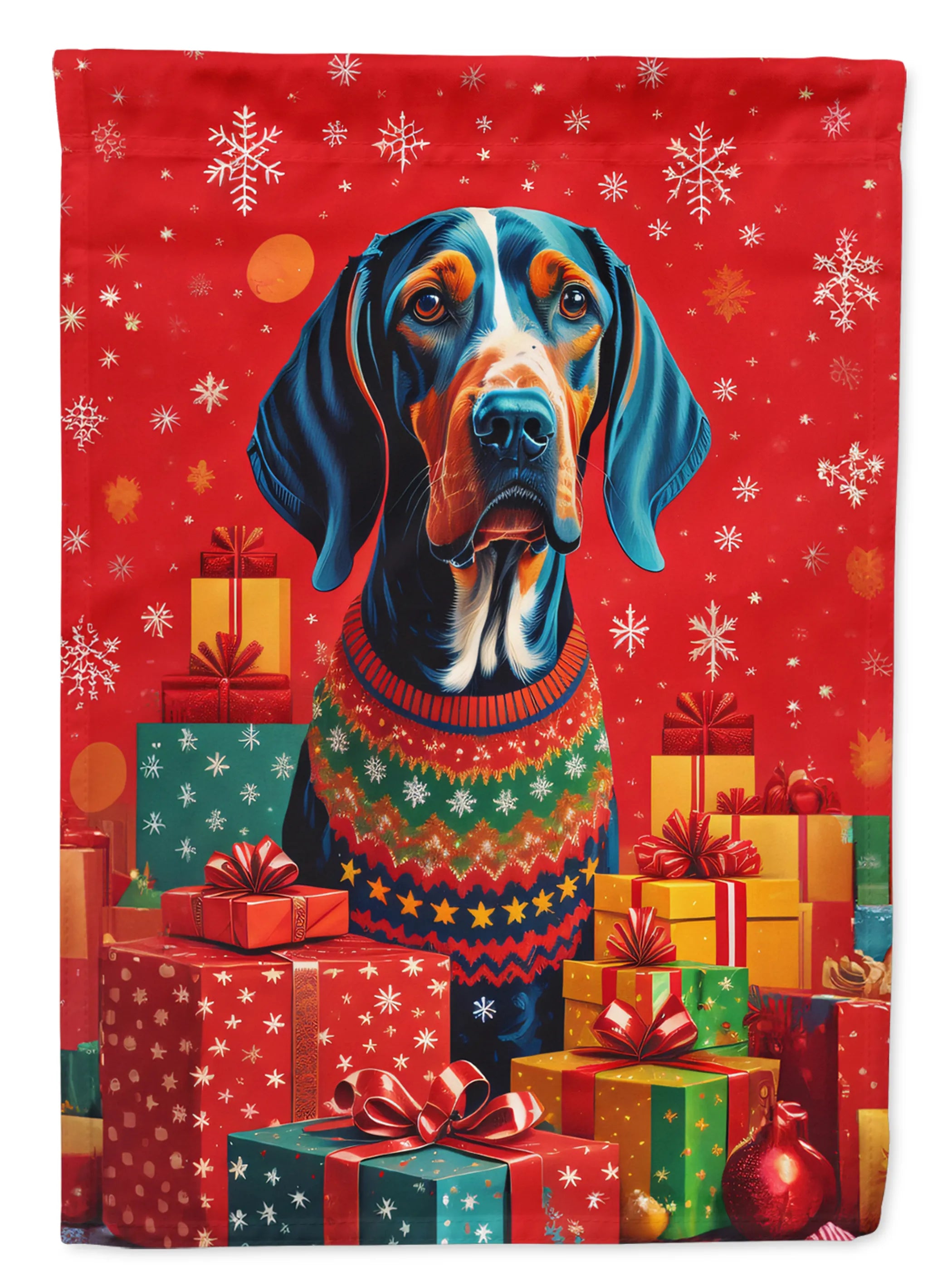 Holiday Christmas Decorative Flag - Size: GARDEN SIZE | Pack Of: 1 | Collection name: Holiday christmas