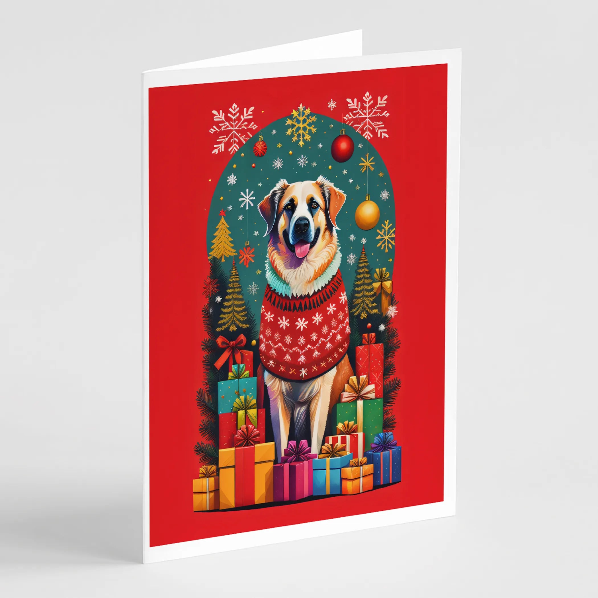 Holiday Christmas Greeting Cards  - Size: 5X7 | Pack Of: 1 | Collection name: Holiday christmas