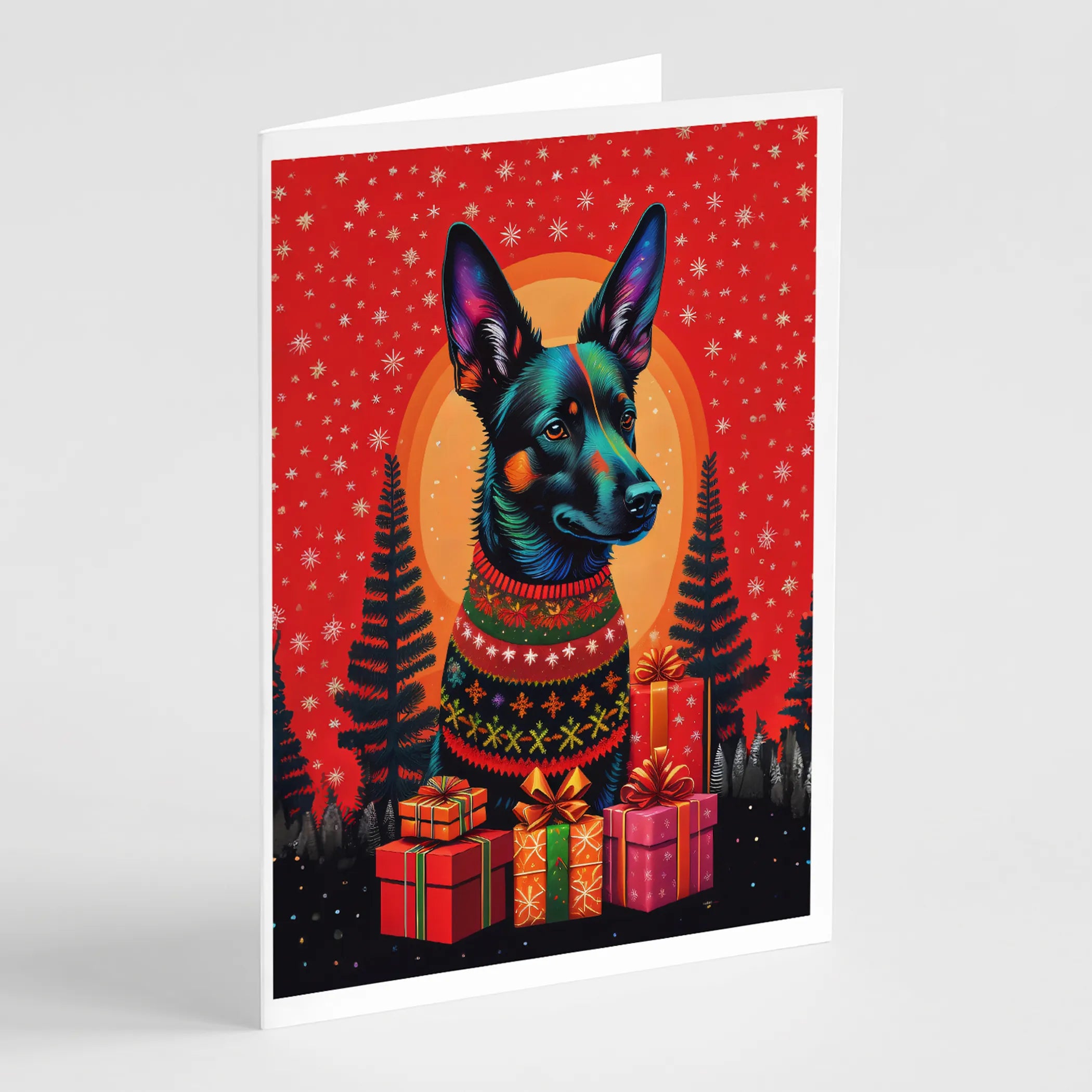 Holiday Christmas Greeting Cards  - Size: 5X7 | Pack Of: 1 | Collection name: Holiday christmas