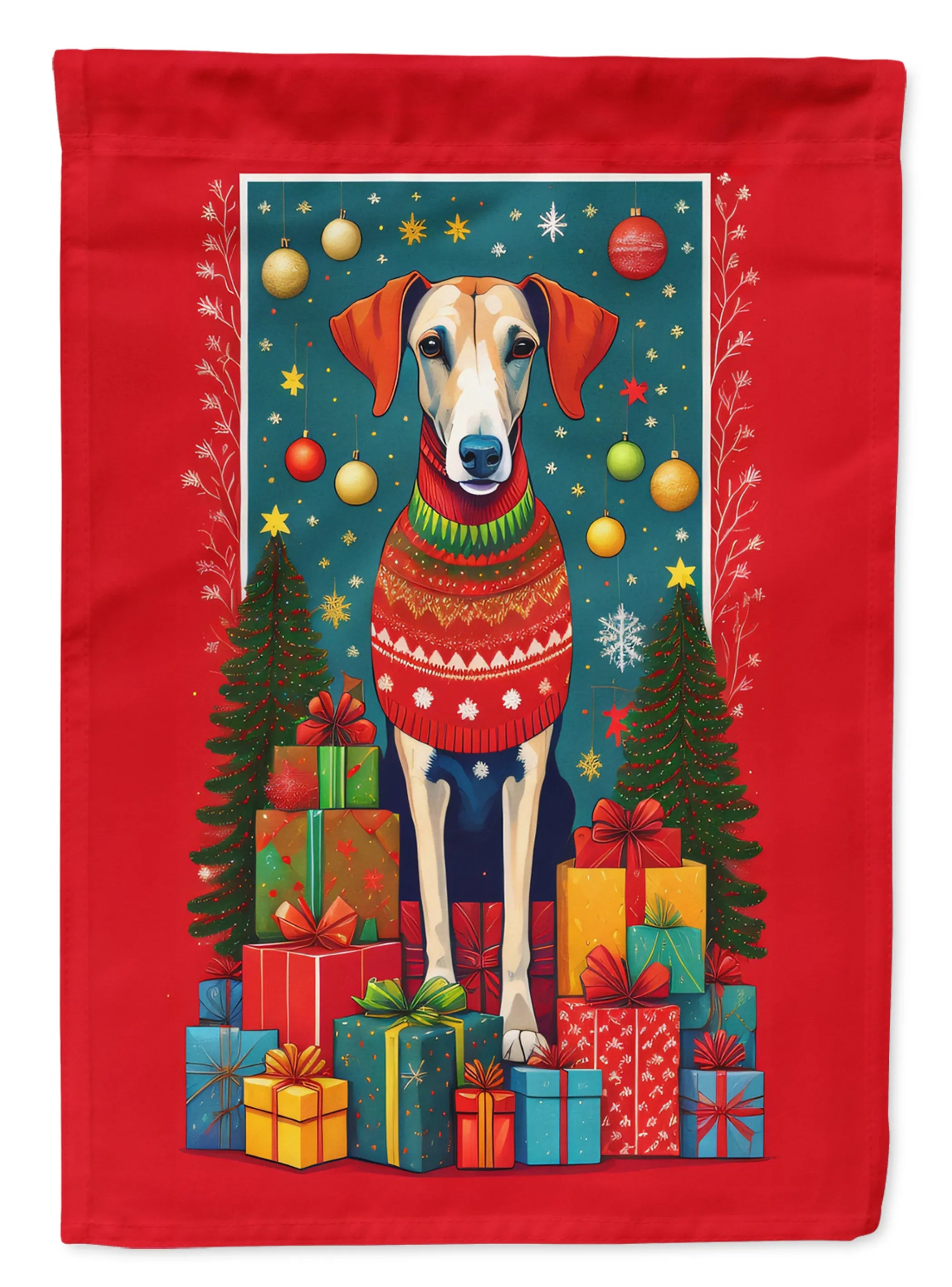 Holiday Christmas Decorative Flag - Size: GARDEN SIZE | Pack Of: 1 | Collection name: Holiday christmas