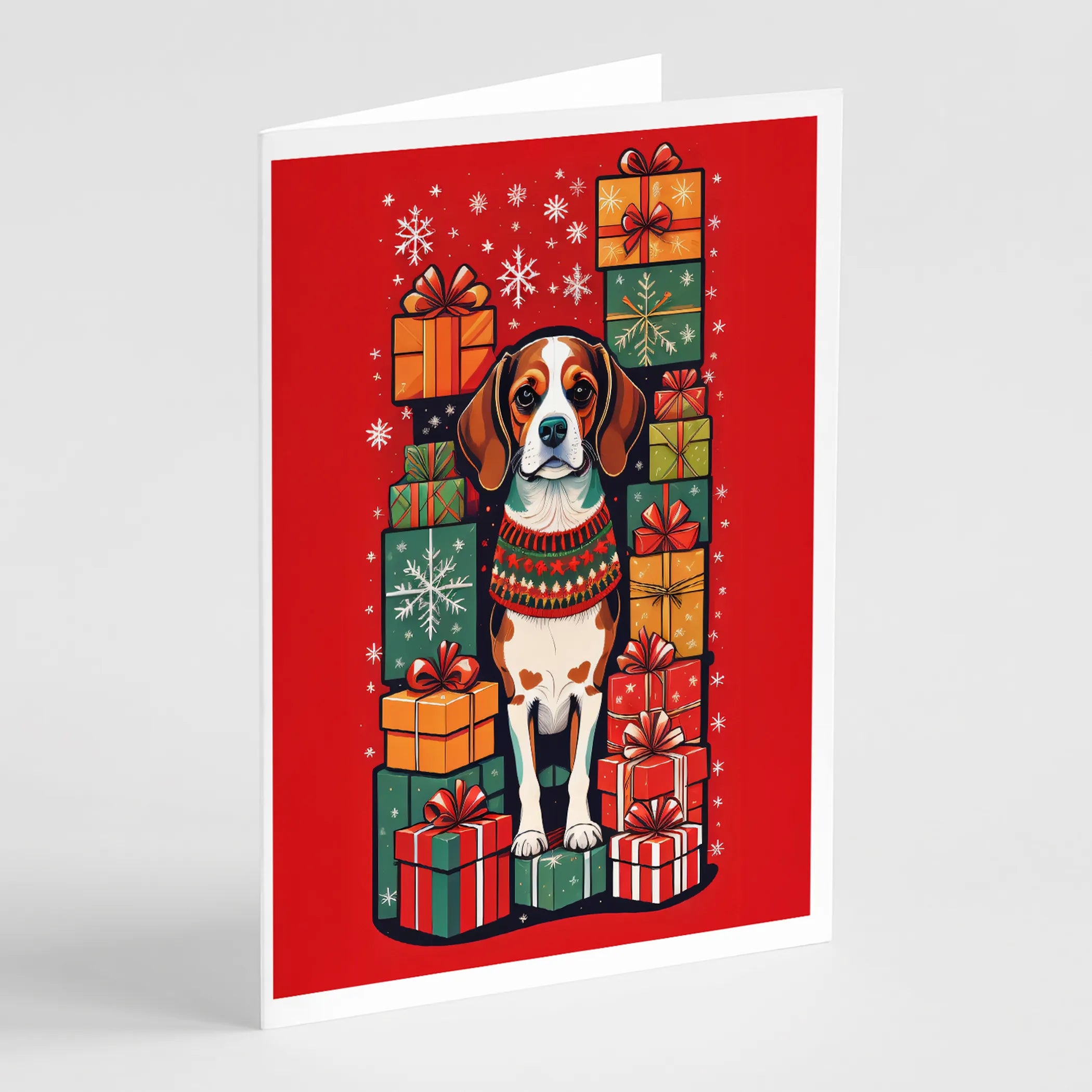Holiday Christmas Greeting Cards  - Size: 5X7 | Pack Of: 1 | Collection name: Holiday christmas