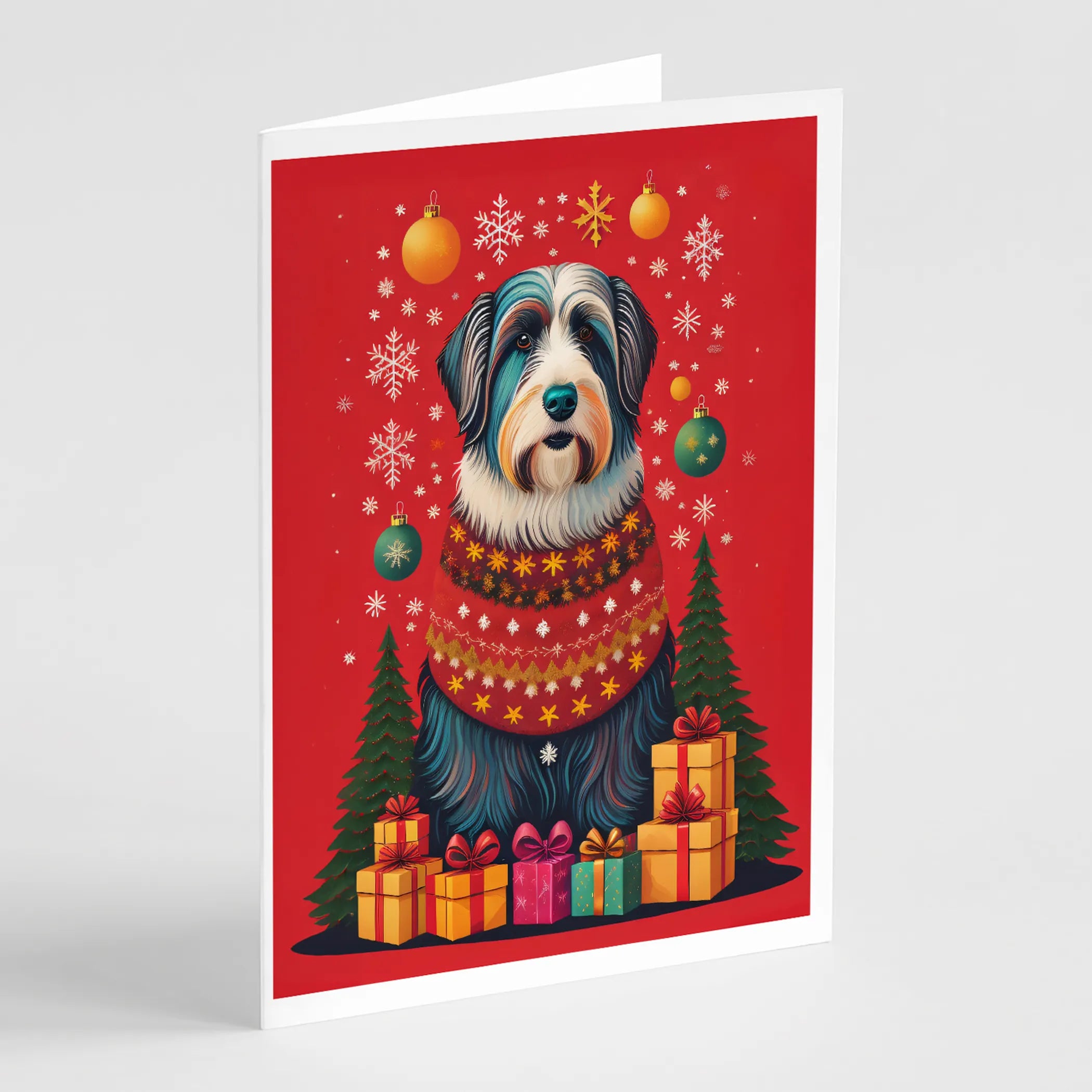 Holiday Christmas Greeting Cards  - Size: 5X7 | Pack Of: 1 | Collection name: Holiday christmas