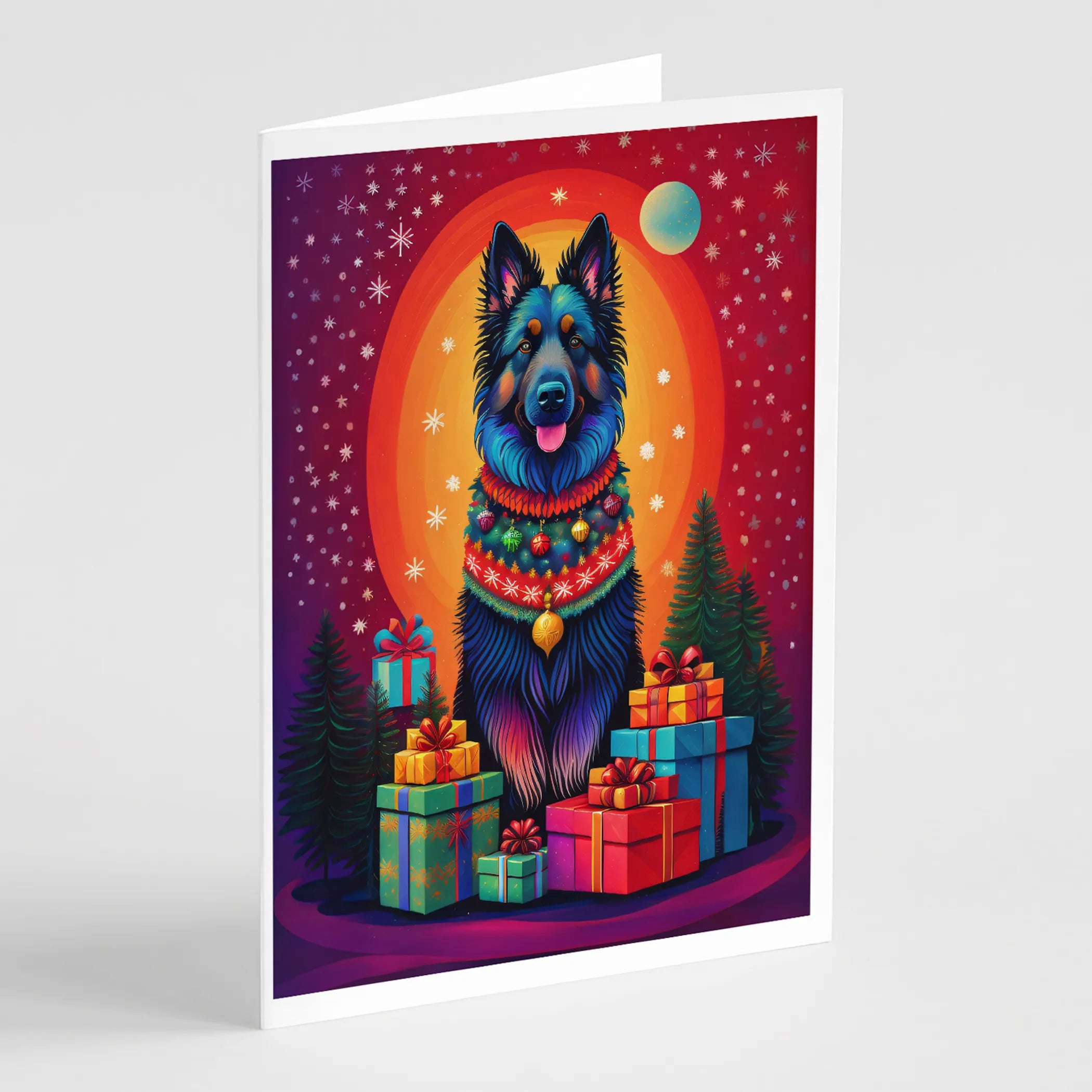 Holiday Christmas Greeting Cards  - Size: 5X7 | Pack Of: 1 | Collection name: Holiday christmas