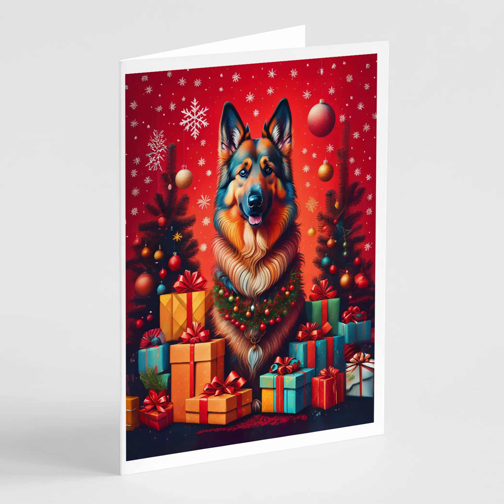 Holiday Christmas Greeting Cards  - Size: 5X7 | Pack Of: 1 | Collection name: Holiday christmas