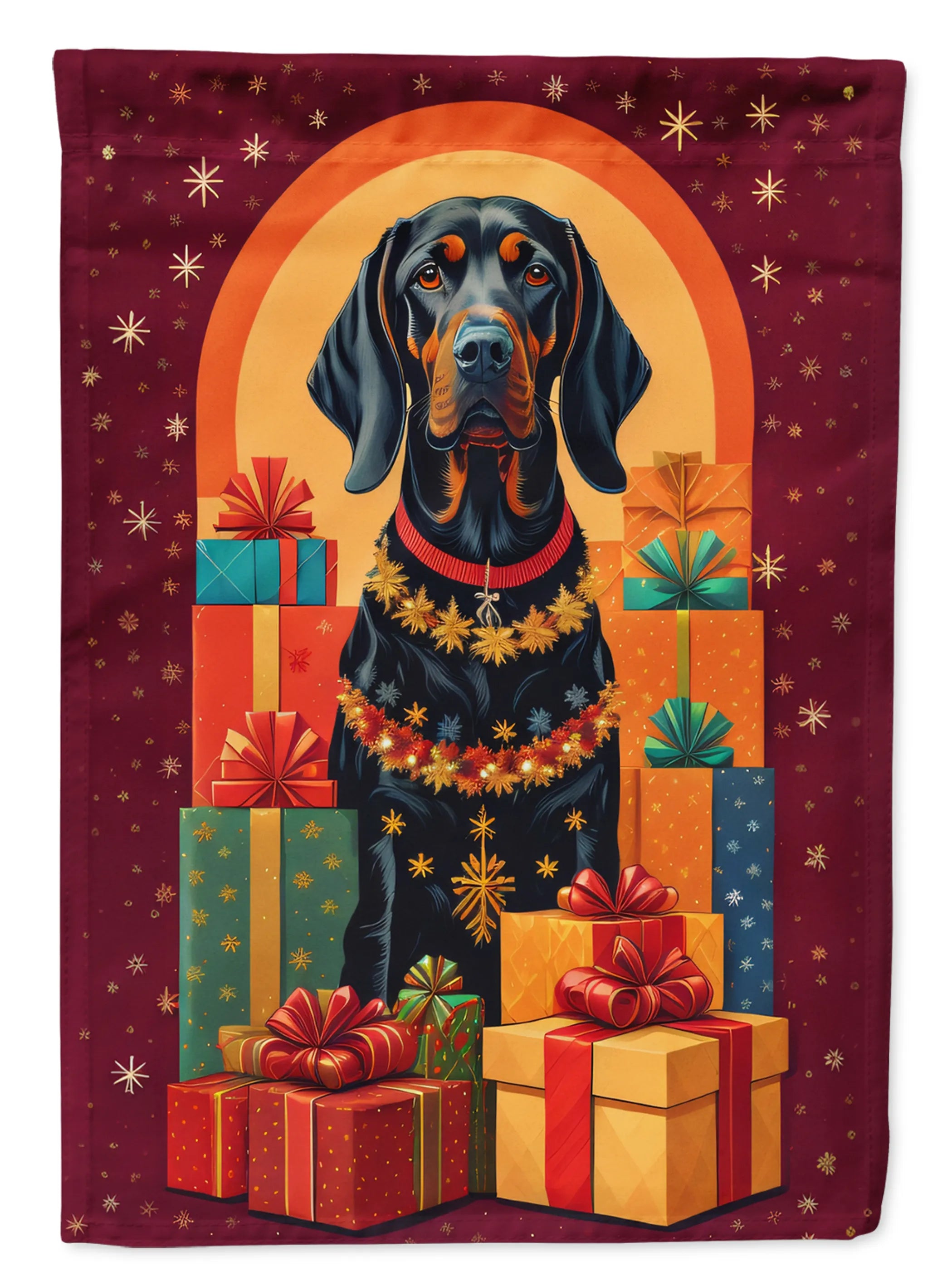 Holiday Christmas Decorative Flag - Size: GARDEN SIZE | Pack Of: 1 | Collection name: Holiday christmas