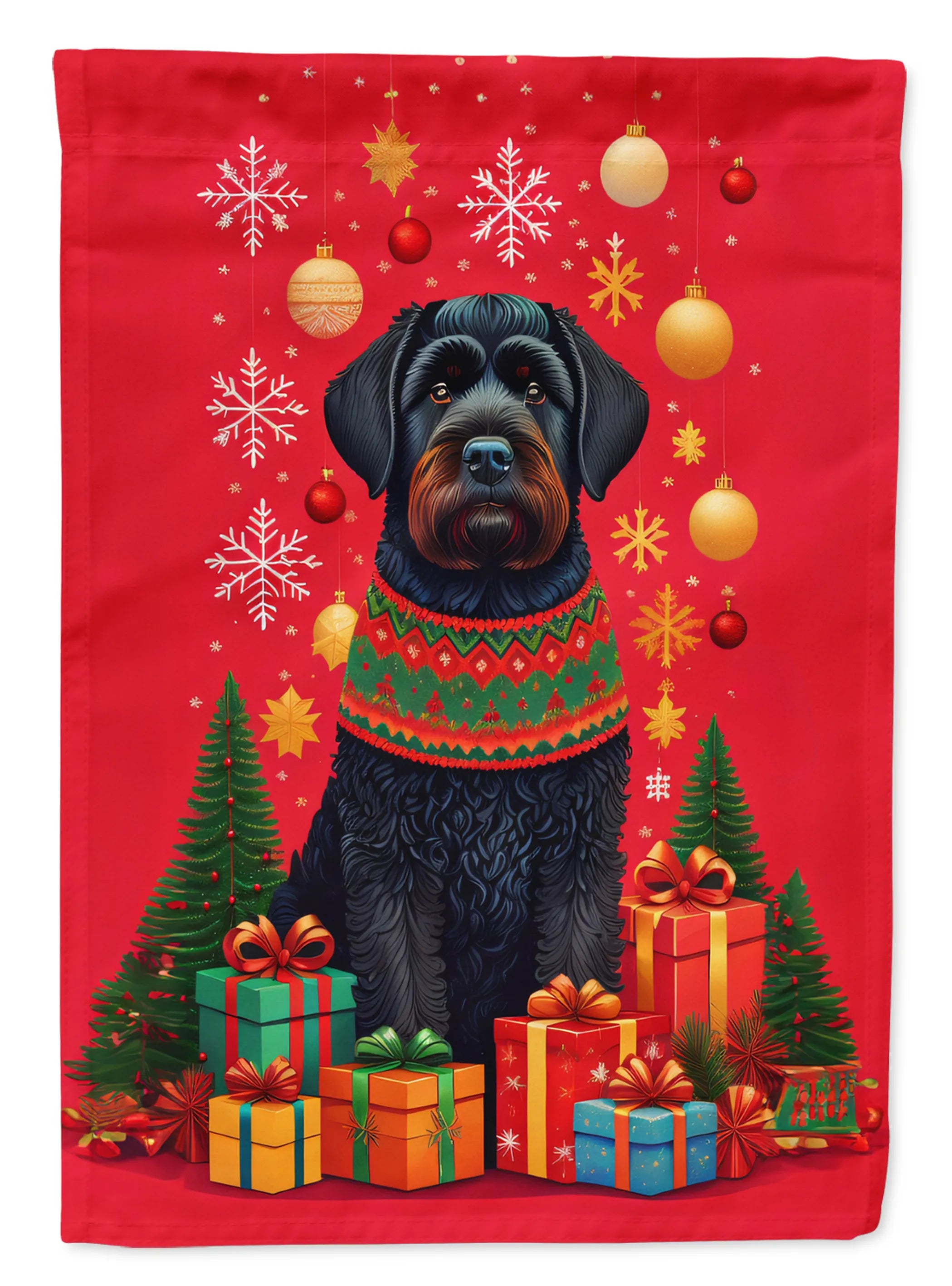 Holiday Christmas Decorative Flag - Size: GARDEN SIZE | Pack Of: 1 | Collection name: Holiday christmas