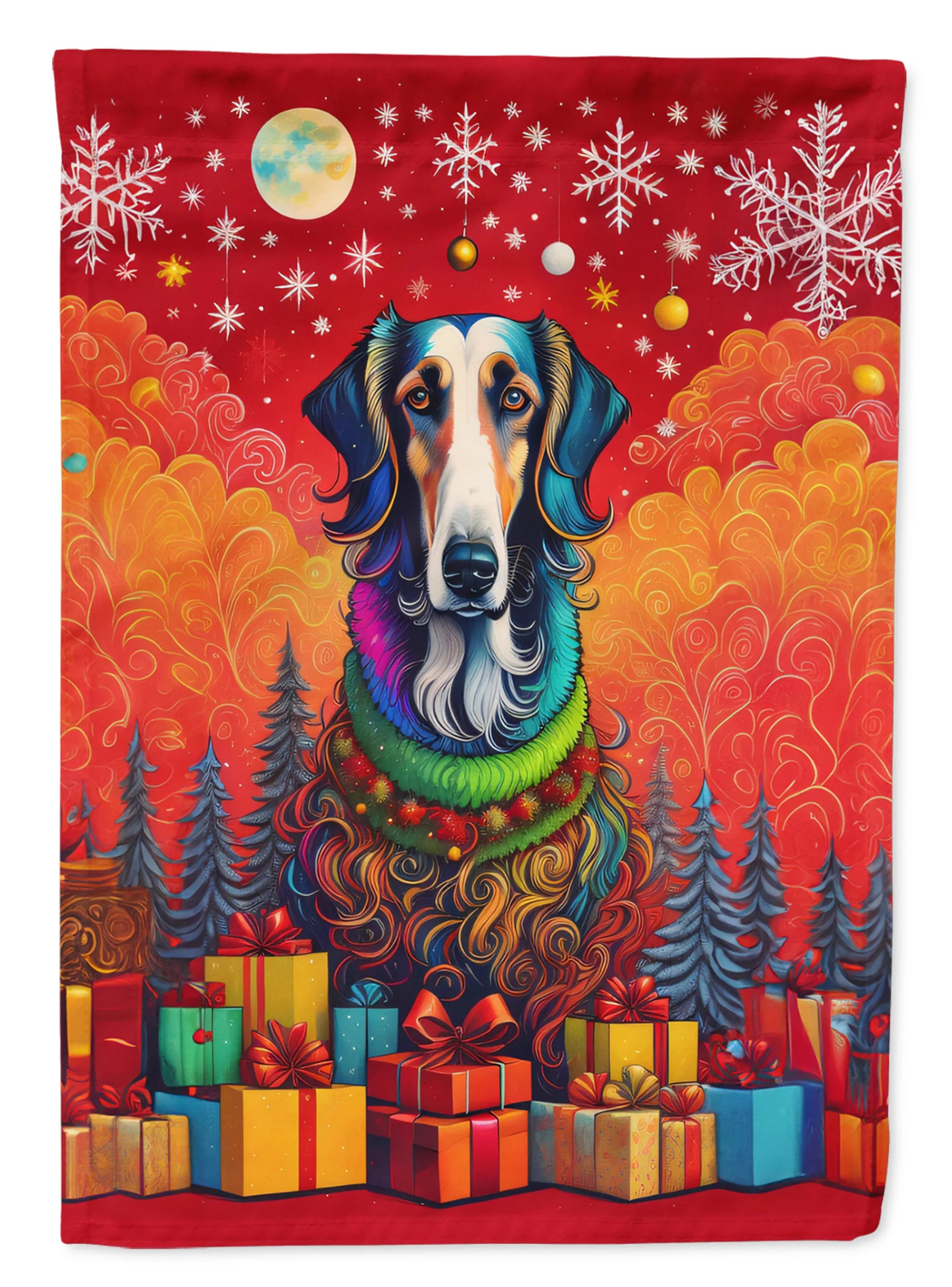 Holiday Christmas Decorative Flag - Size: GARDEN SIZE | Pack Of: 1 | Collection name: Holiday christmas