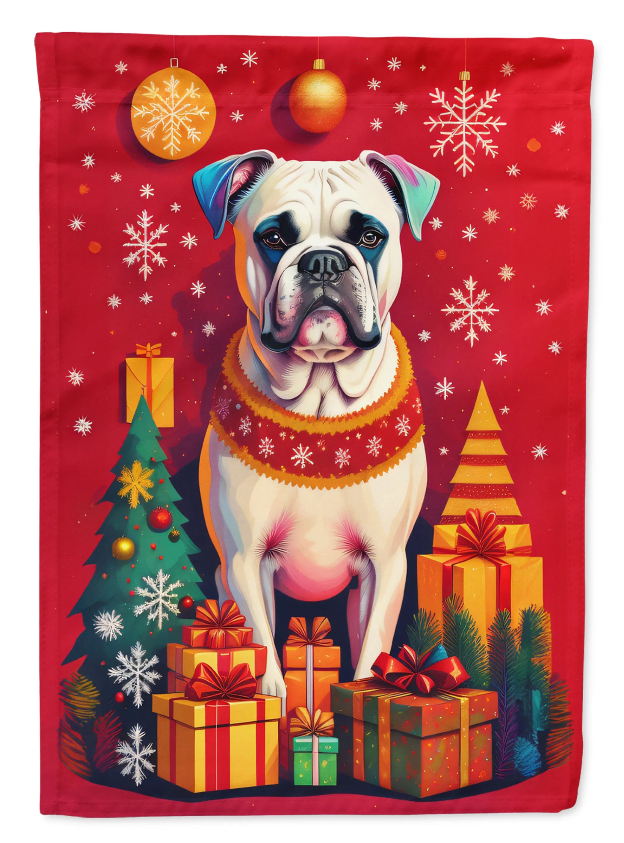 Holiday Christmas Decorative Flag - Size: GARDEN SIZE | Pack Of: 1 | Collection name: Holiday christmas